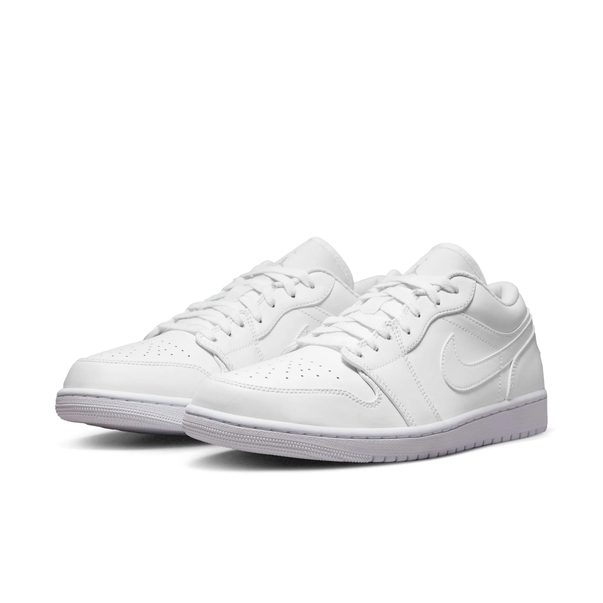Men's Air Jordan Retro 1 Low 'Triple White' (2022) sold by Zulily product image thumbnail 4