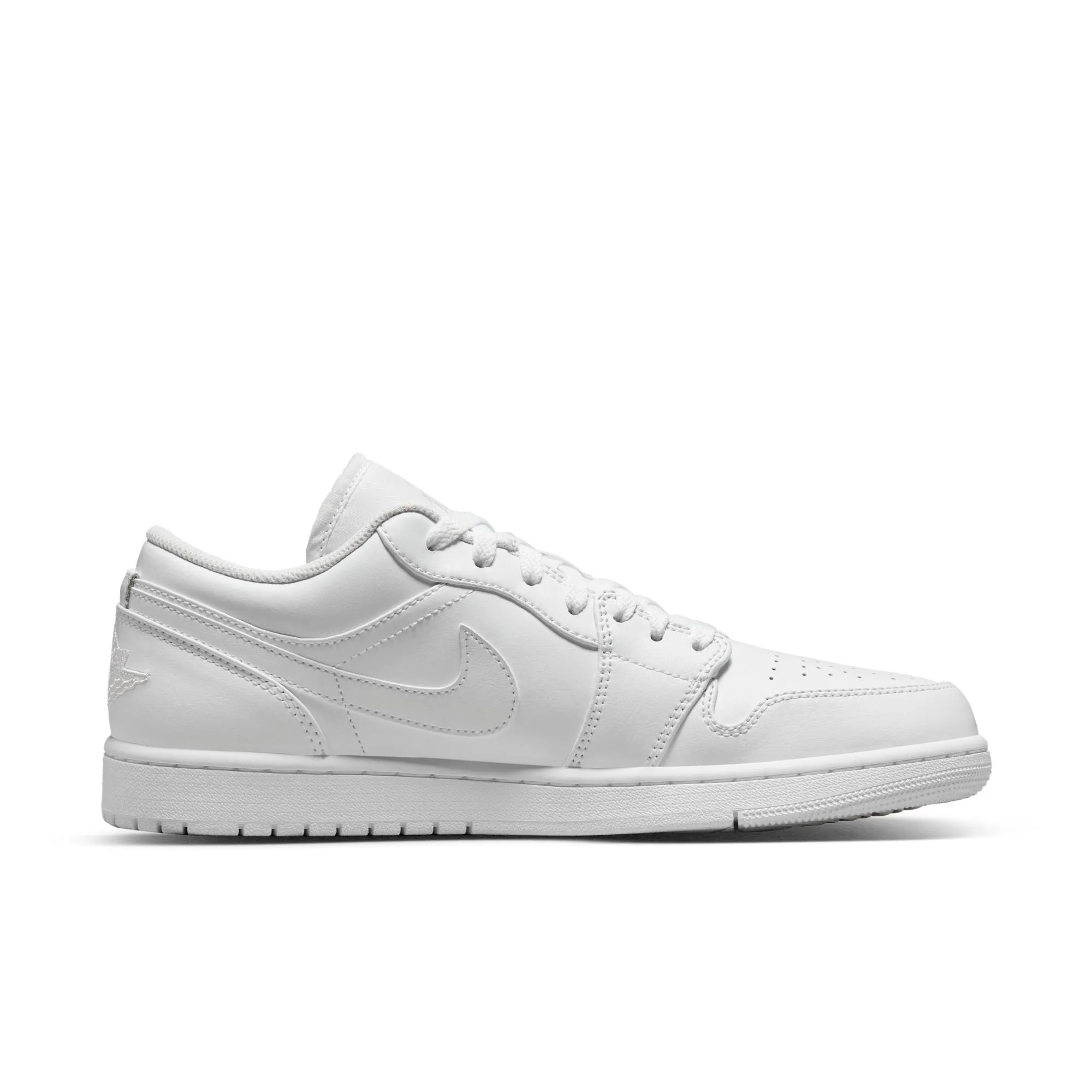 Men's Air Jordan Retro 1 Low 'Triple White' (2022) sold by Zulily product image thumbnail 2