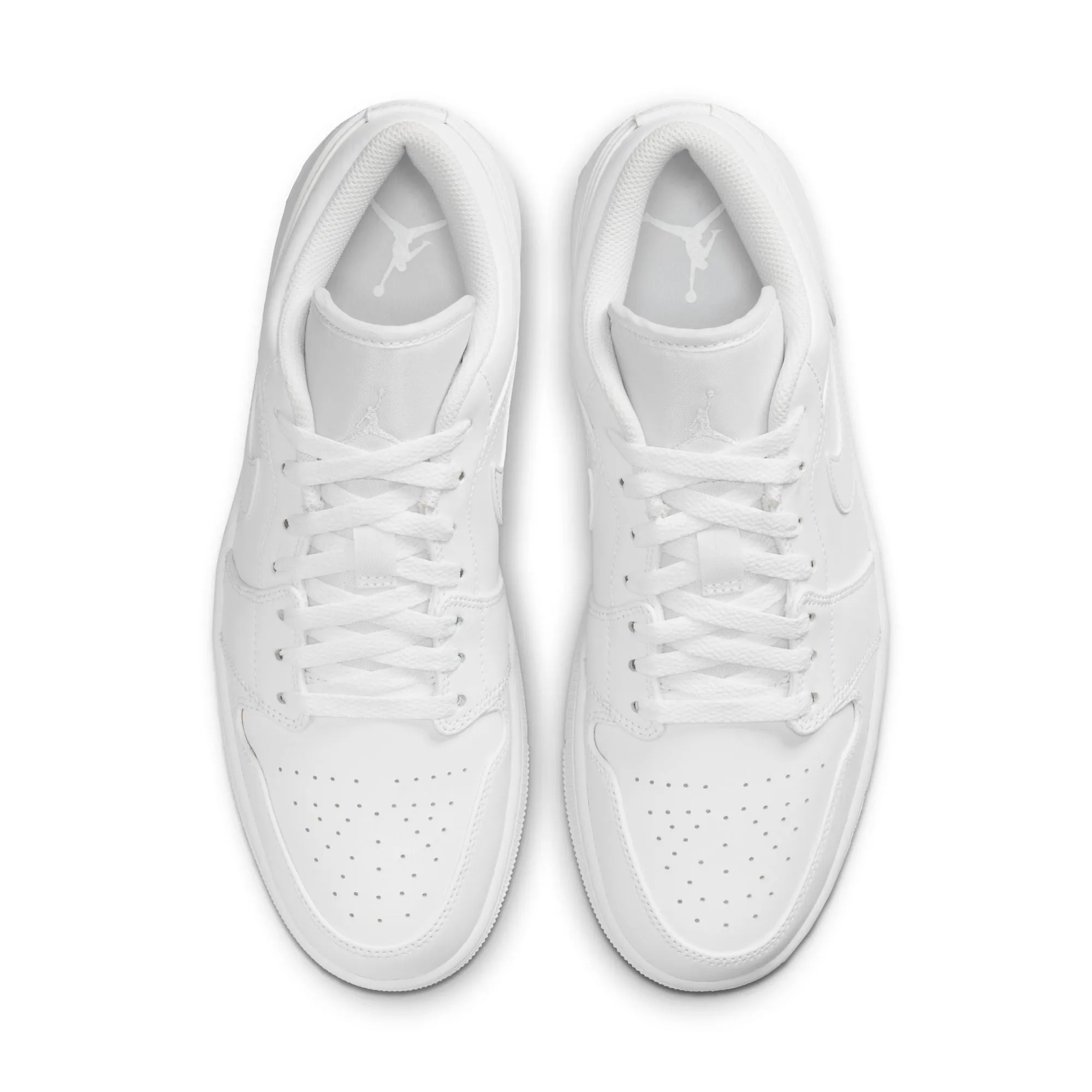 Men's Air Jordan Retro 1 Low 'Triple White' (2022) sold by Zulily product image thumbnail 3