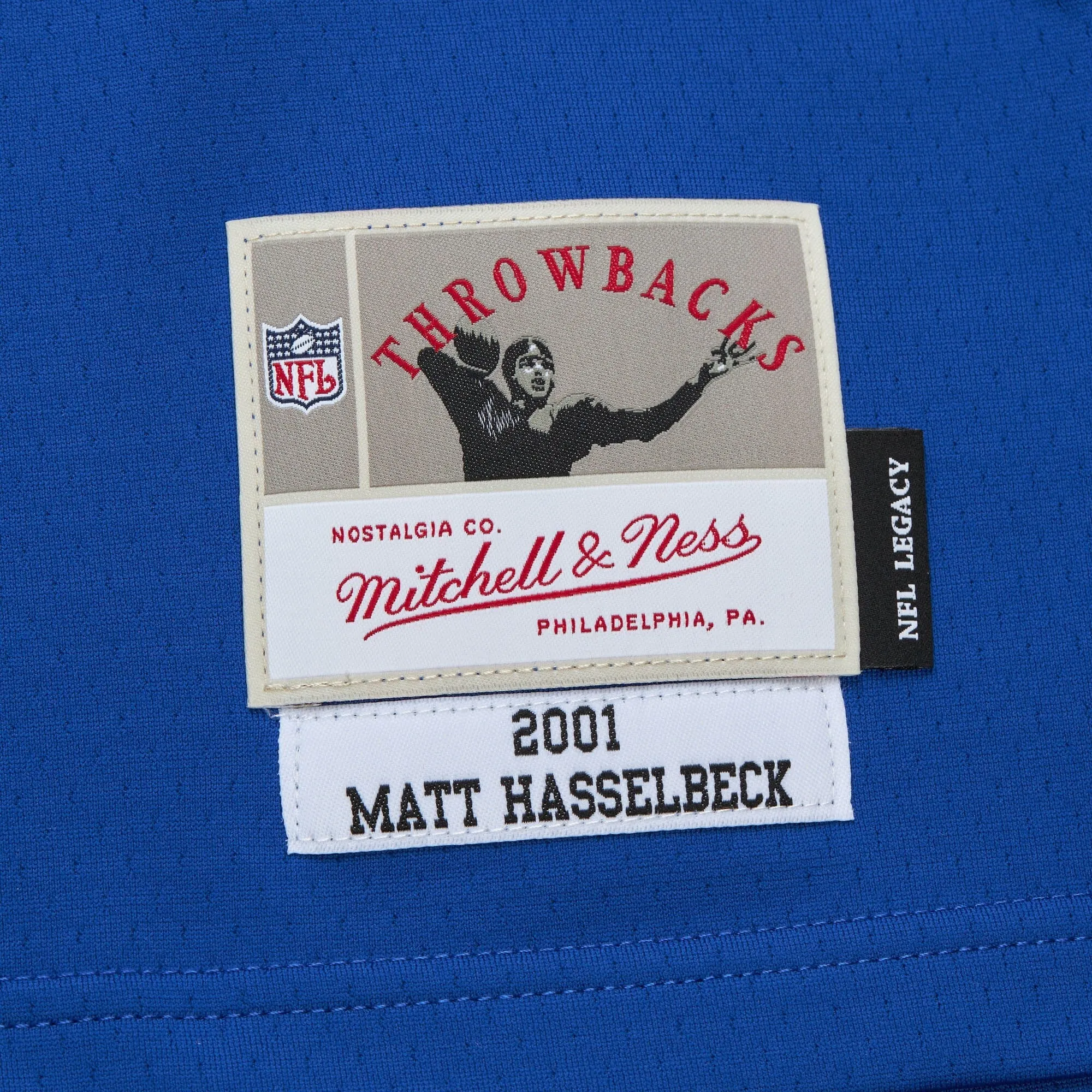 Men's Mitchell & Ness NFL Dark Jersey Seahawks 2001 Matt Hasselbeck sold by Zulily product image thumbnail 5
