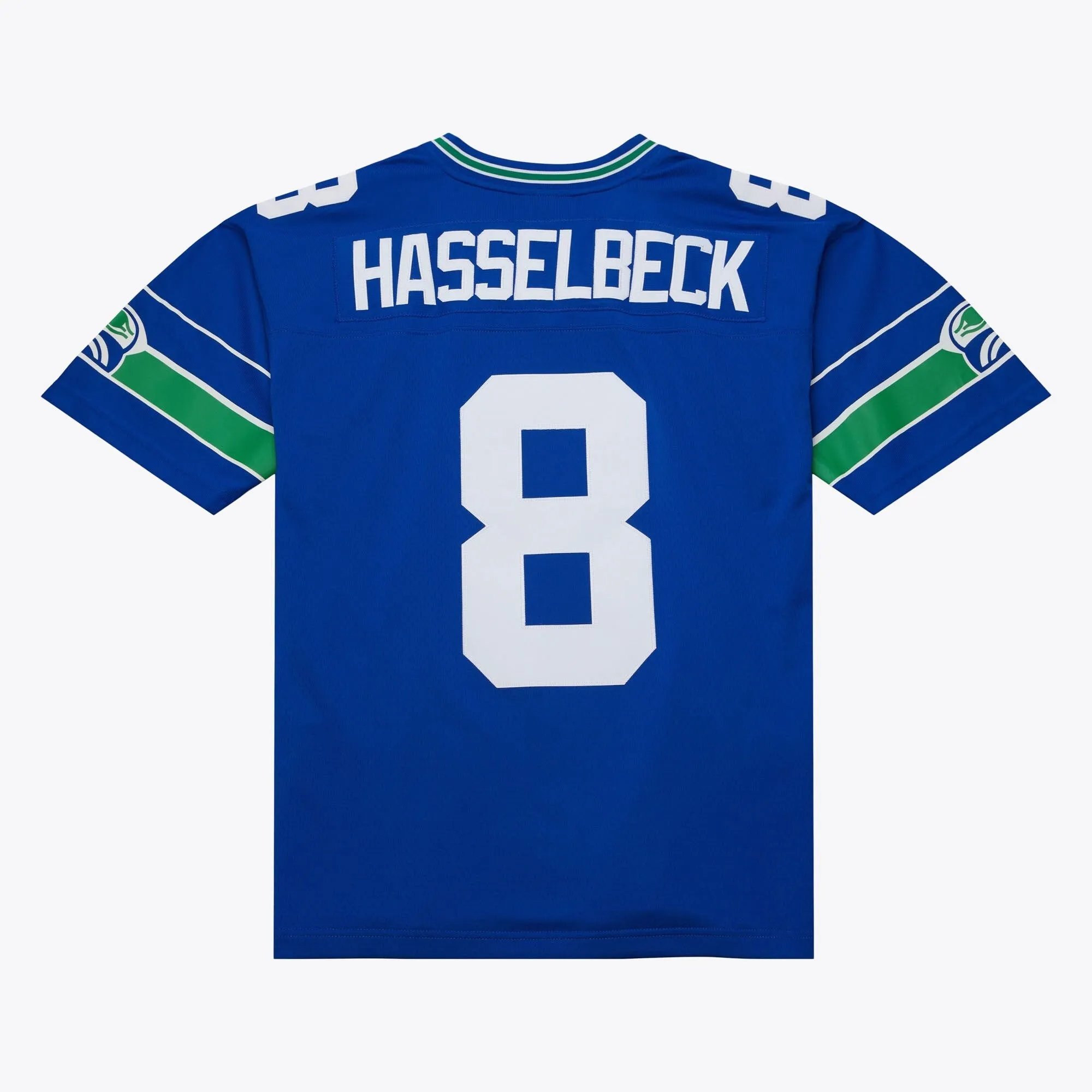 Men's Mitchell & Ness NFL Dark Jersey Seahawks 2001 Matt Hasselbeck sold by Zulily product image thumbnail 2