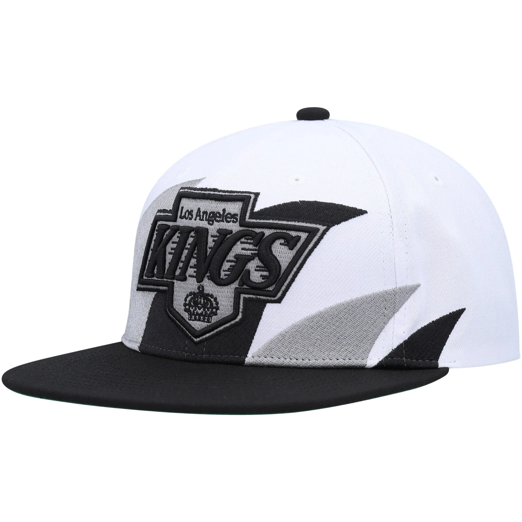 Men's Mitchell & Ness Nhl Vintage Sharktooth Snapback Kings - White sold by Zulily