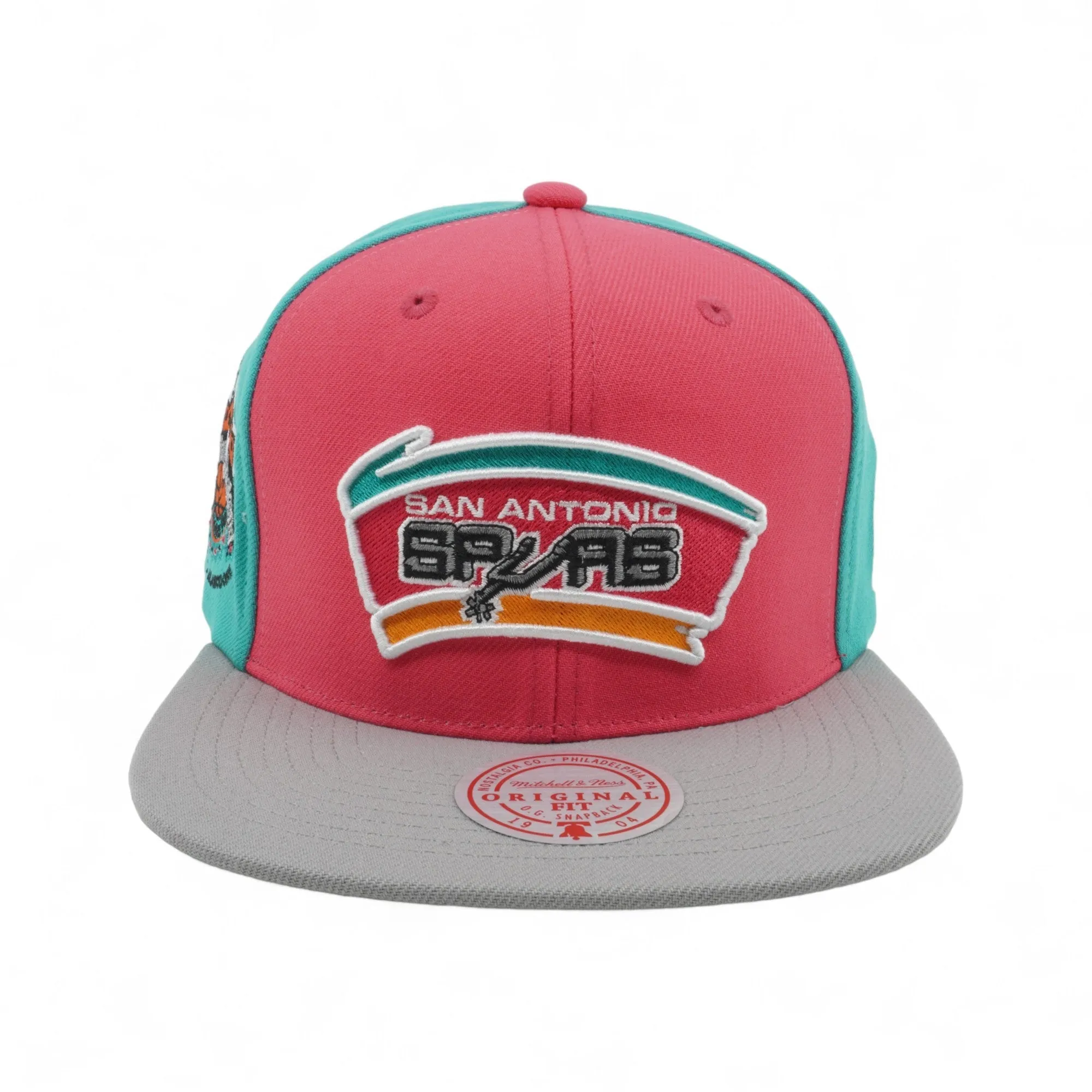 Men's Mitchell & Ness NBA Block Out Snapback Hwc Spurs sold by Zulily product image thumbnail 2