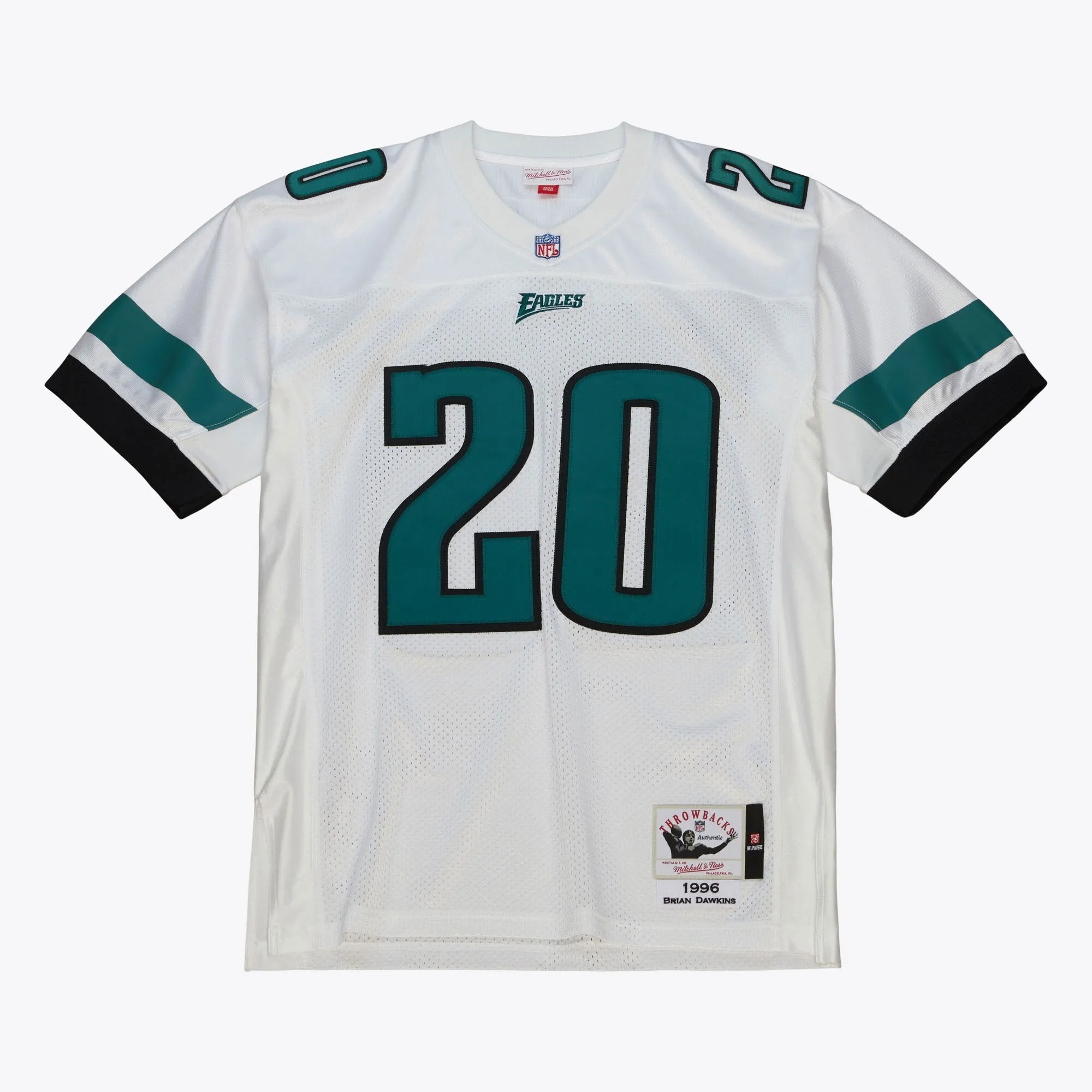 Men's Mitchell & Ness NFL Authentic Jersey Eagles 1996 Brian Dawkins sold by Zulily