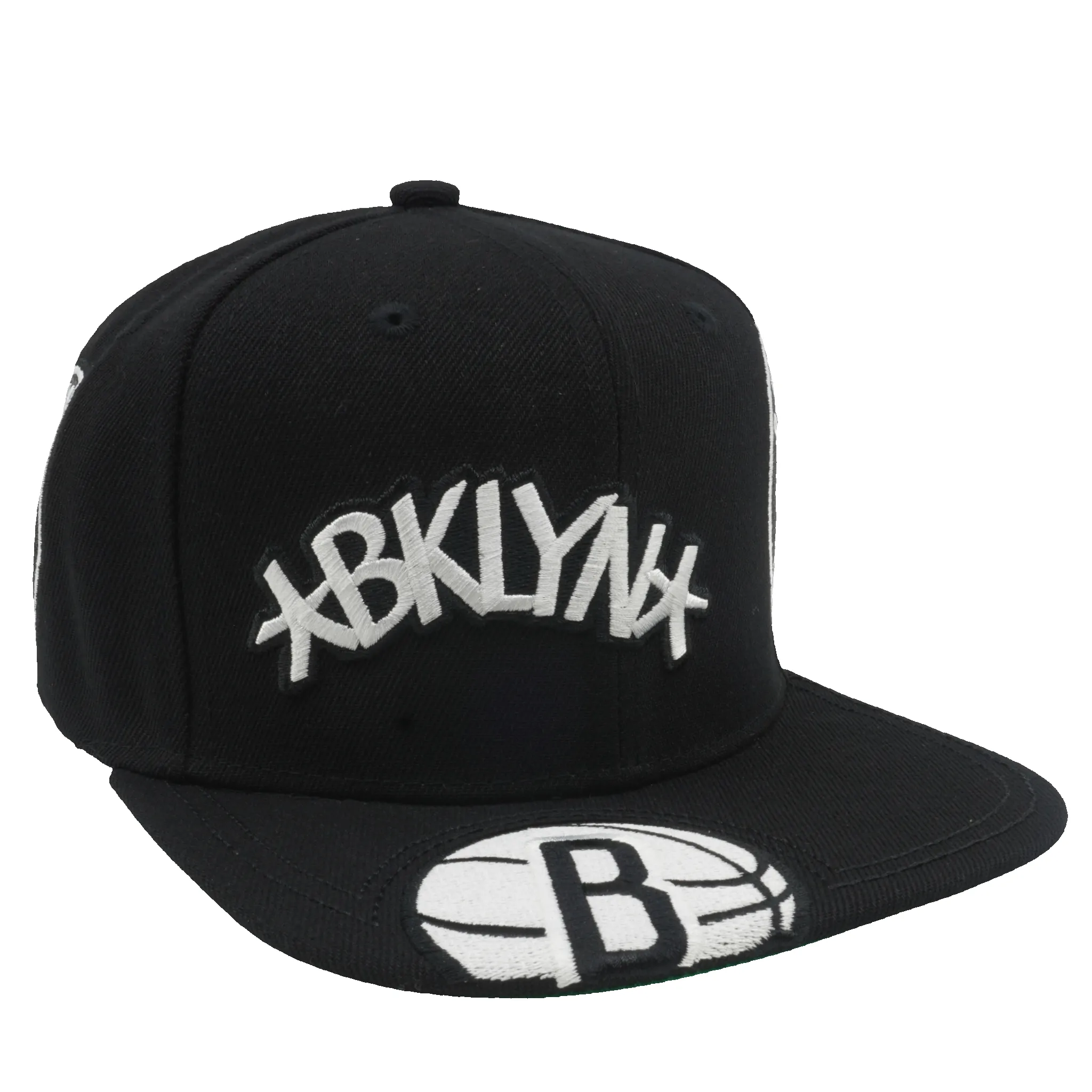 Men's Mitchell & Ness NBA Landed Snapback Nets - Black sold by Zulily product image thumbnail 3