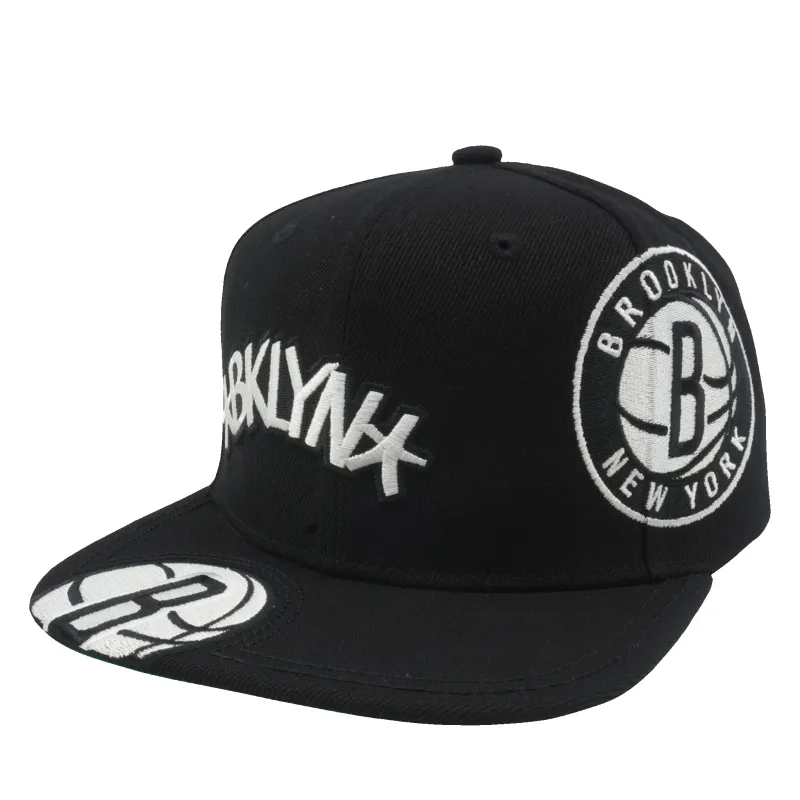 Men's Mitchell & Ness NBA Landed Snapback Nets - Black sold by Zulily
