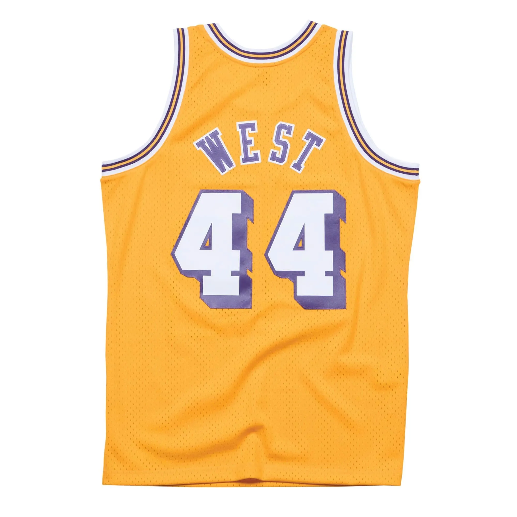 Men's Mitchell & Ness NBA Swingman Jersey Los Angeles Lakers 71-72 Jerry West sold by Zulily product image thumbnail 2