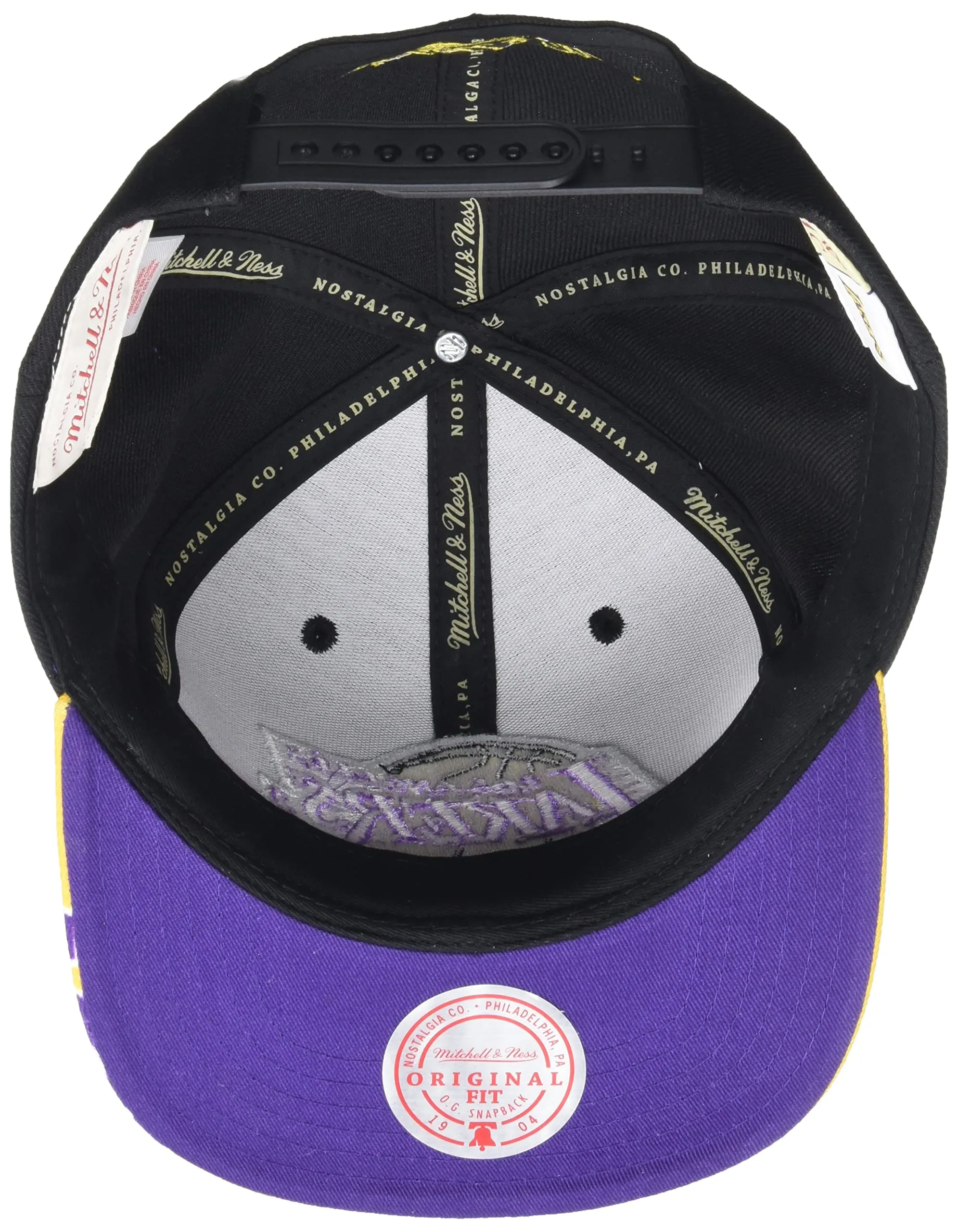 Men's Mitchell & Ness NBA La Lakers Snapshot Snapback Hwc sold by Zulily product image thumbnail 3