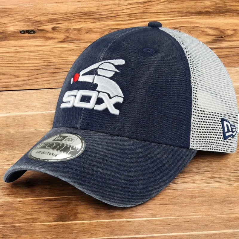 Men's New Era MLB Chicago White Sox 9Forty Coop Truck 1976 Snapback sold by Zulily