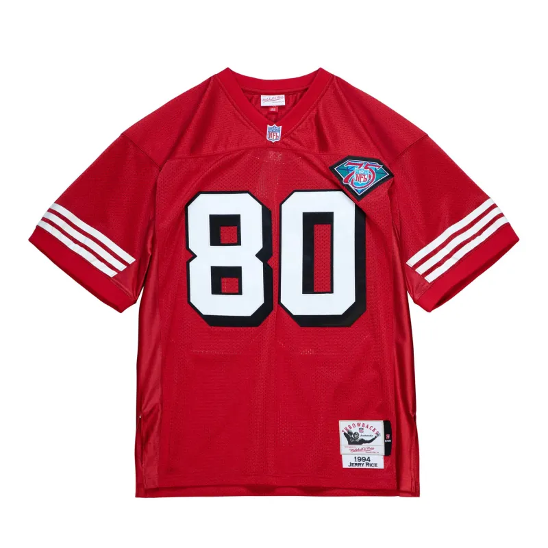 Mitchell & Ness NFL Dark Drop Shadow Jersey San Francisco 49Ers 1994 Jerry Rice sold by Zulily