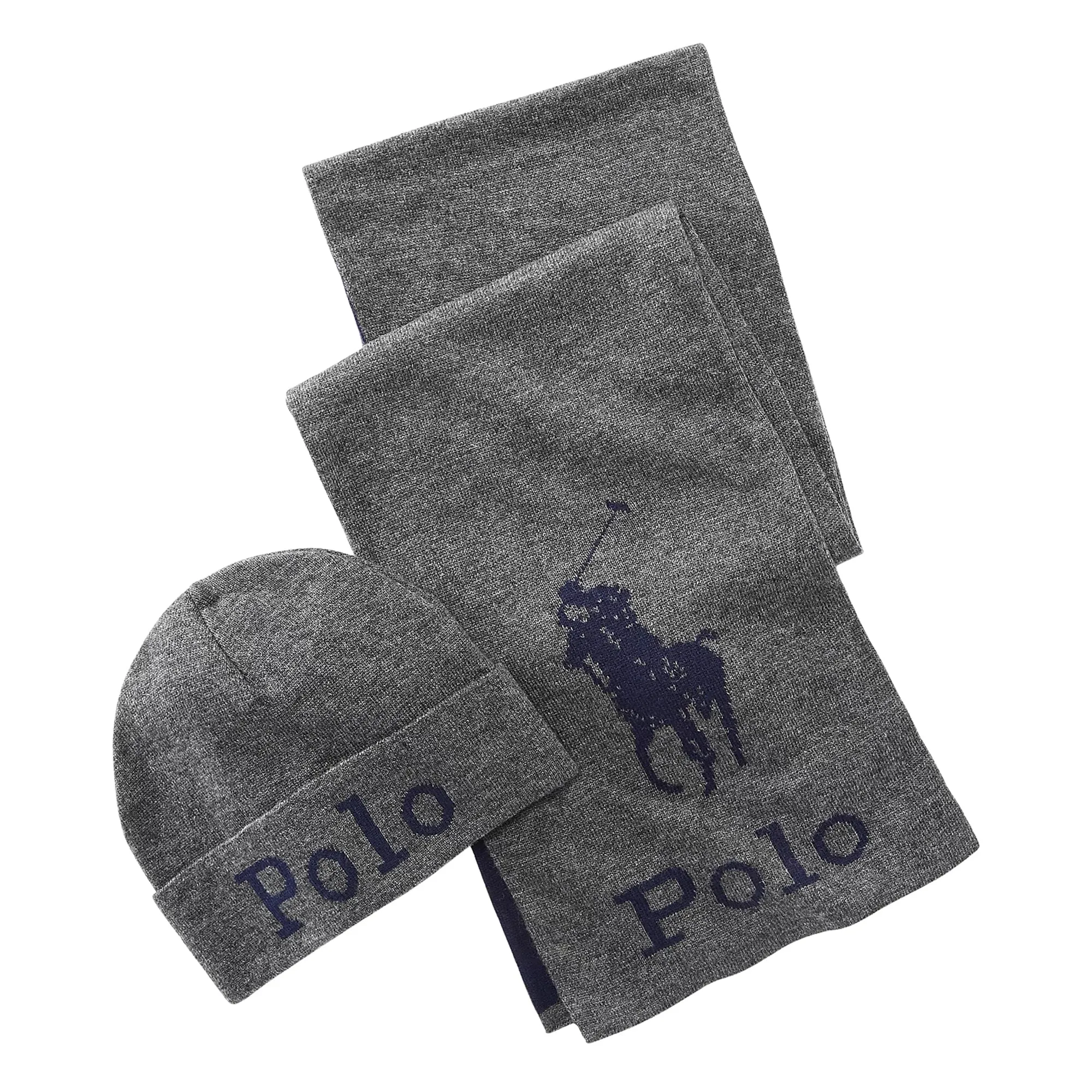 Men's Polo Ralph Lauren Jacquard Knitted Hat & Scarf Set sold by Zulily