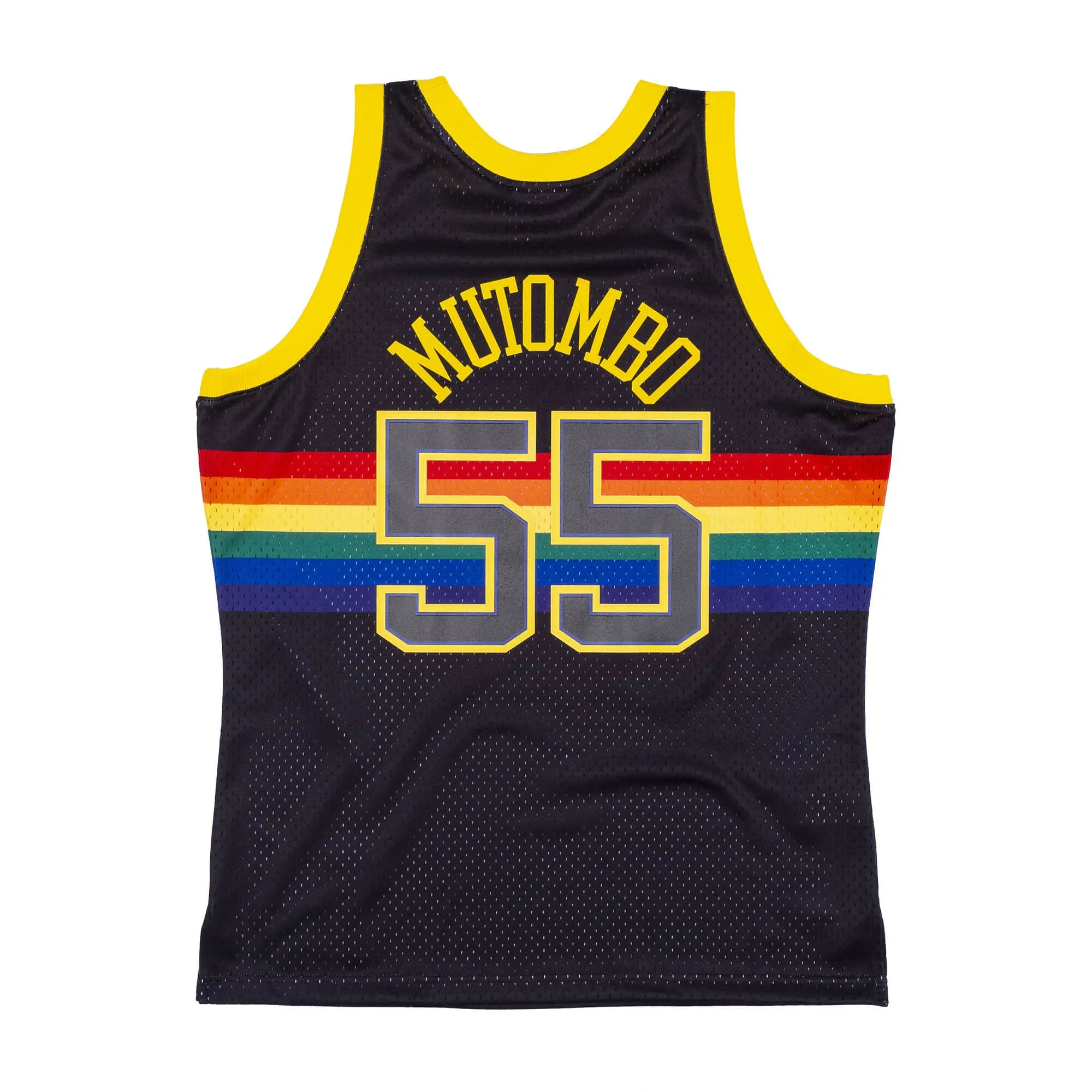 Men's Mitchell & Ness NBA Reload Swingman Jersey NUGGets 1991 Dikembe Mutombo sold by Zulily product image thumbnail 2