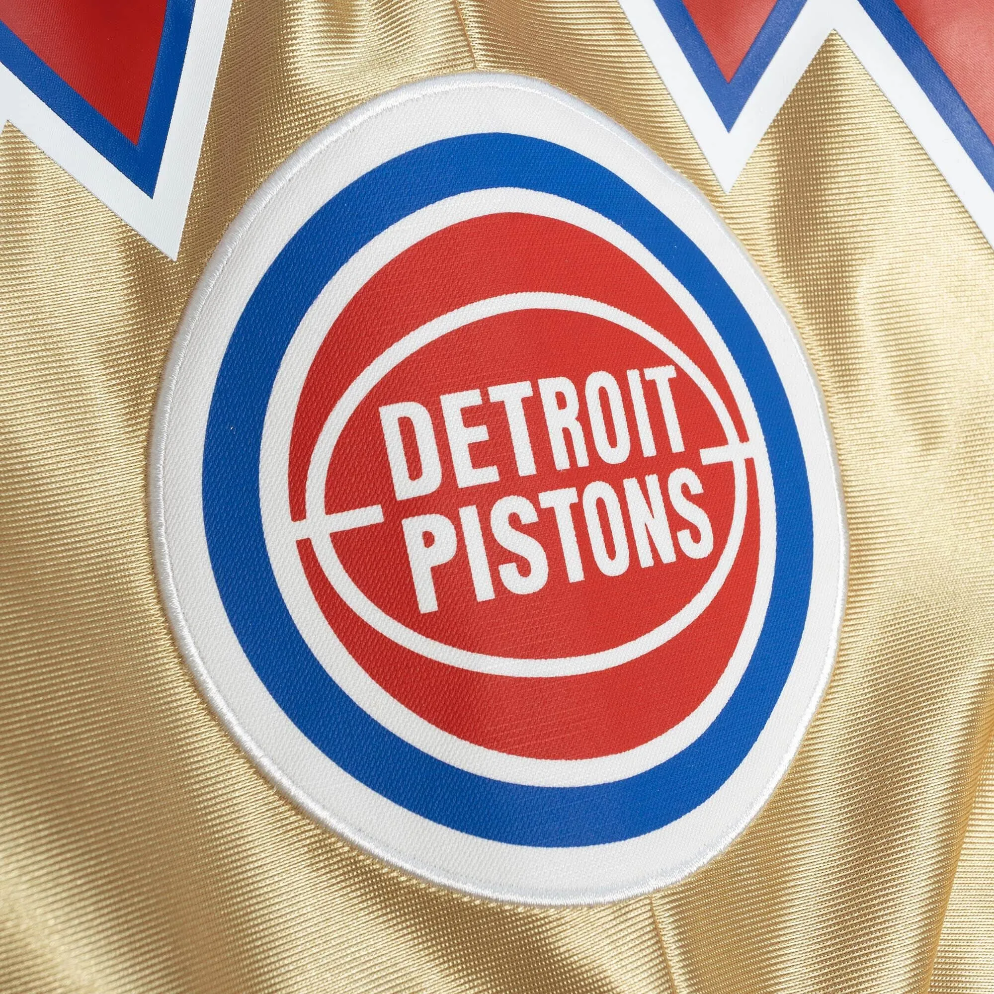 Mitchell & Ness NBA 75Th Gold Swingman Shorts Detroit Pistons 1978 sold by Zulily product image thumbnail 3