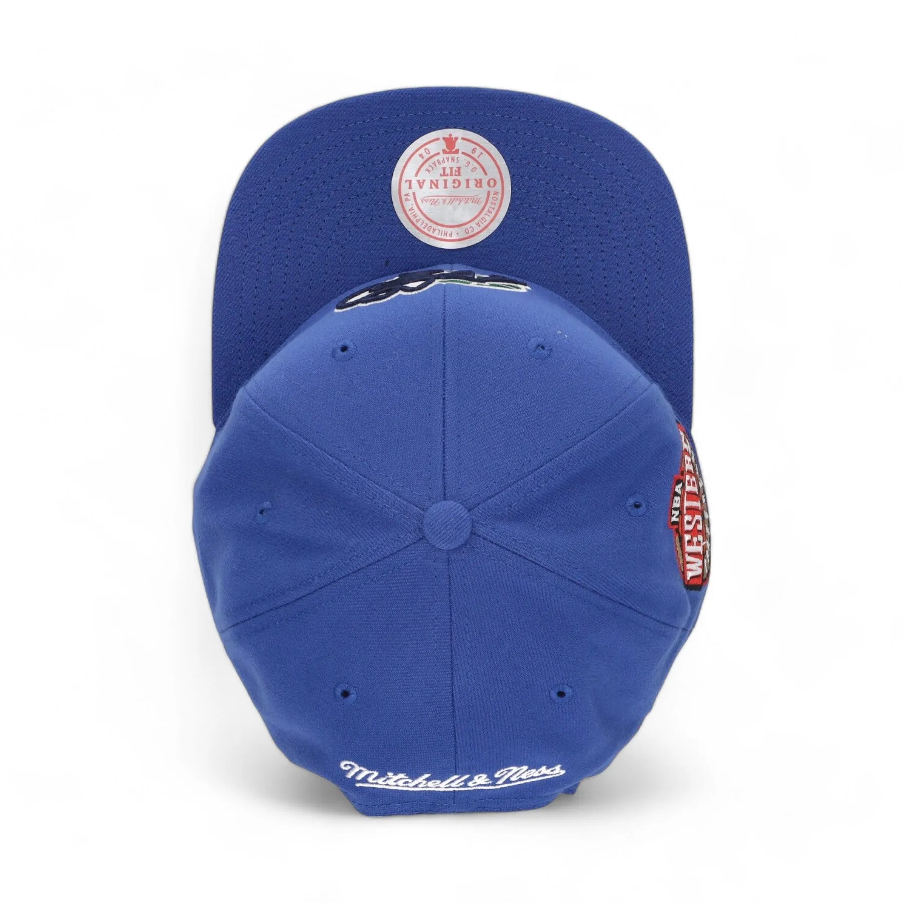 Men's Mitchell & Ness NBA Conference Patch Snapback Hwc Mavericks - Blue sold by Zulily product image thumbnail 4