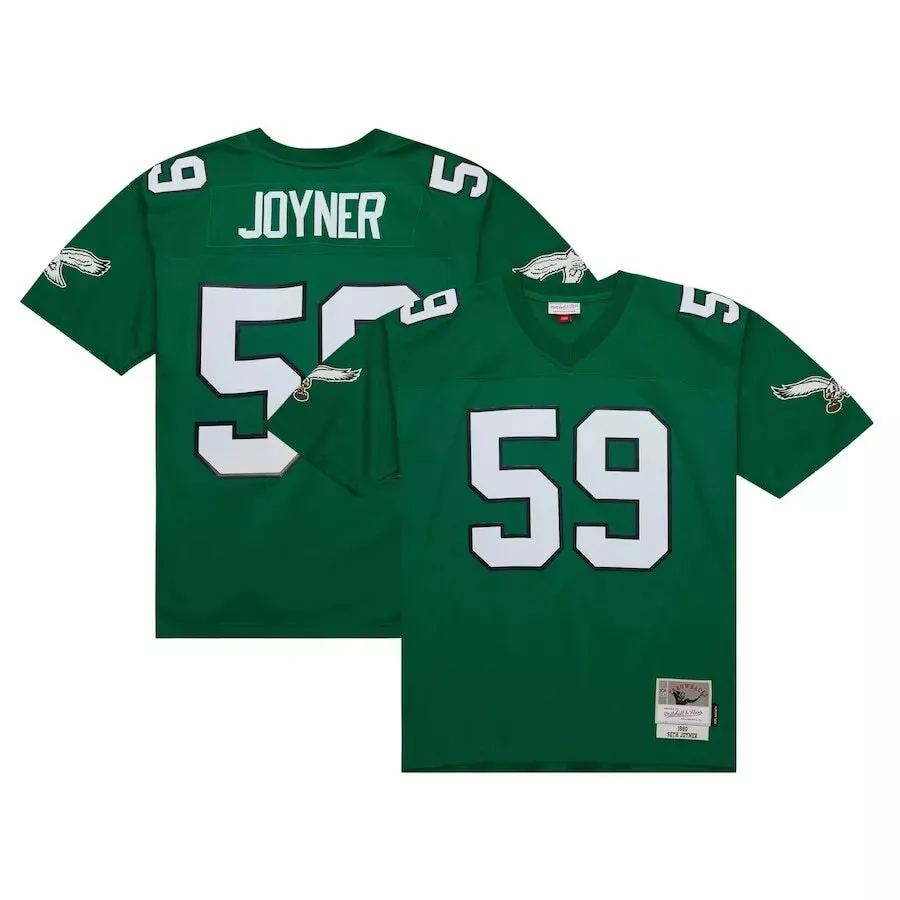 Men's Mitchell & Ness NFL Dark Jersey Eagles 1990 Seth Joyner sold by Zulily product image thumbnail 2