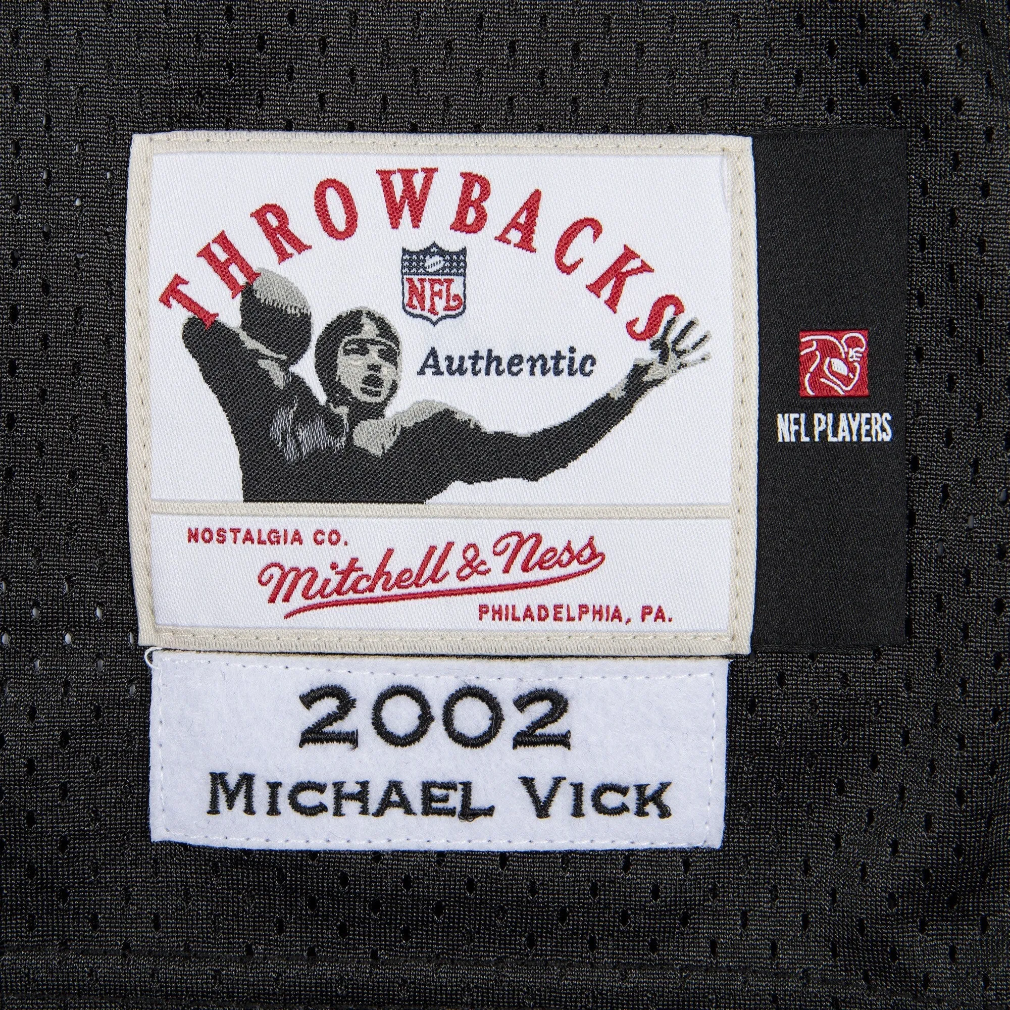 Men's Mitchell & Ness NFL Atlanta Falcons Authentic Jersey 02 Michael Vick sold by Zulily product image thumbnail 3