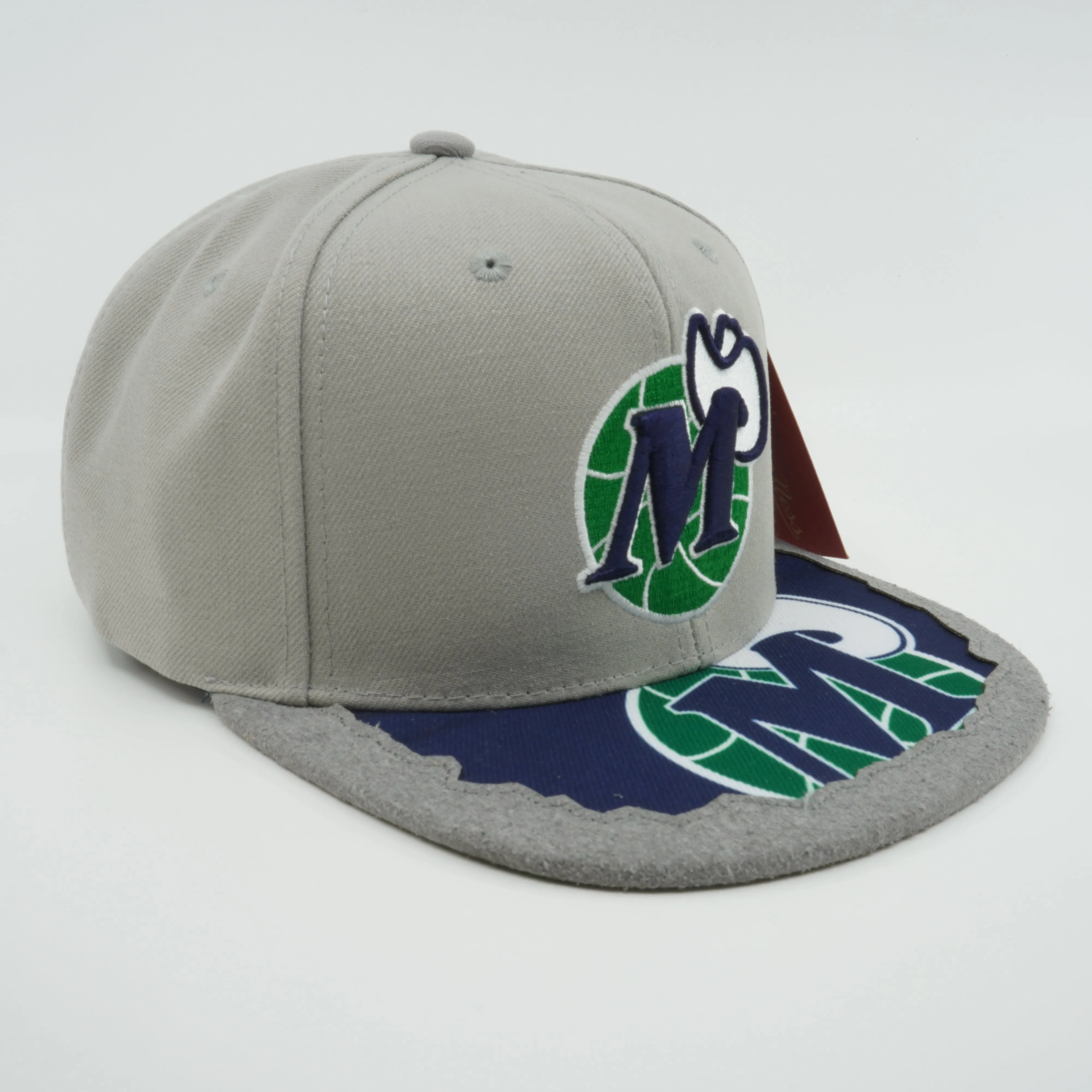 Men's Mitchell & Ness NBA Munch Time Snapback Hwc Mavericks - Grey sold by Zulily product image thumbnail 3
