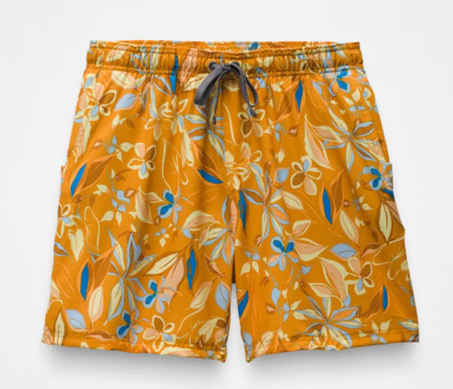 Men's Prana Plunge Built In Mesh Brief Upf 50+ Quick Dry Shorts Floral sold by Zulily