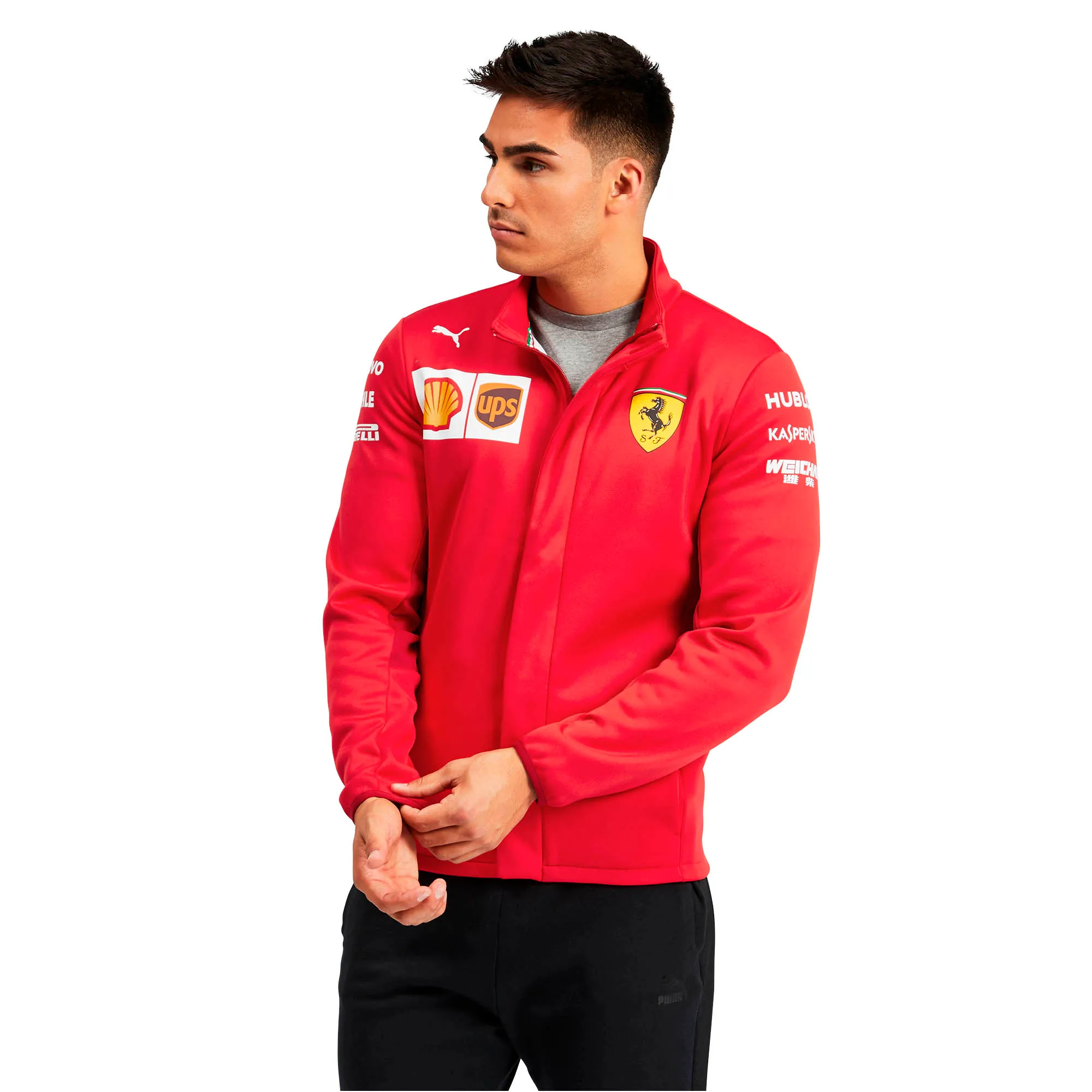 Men's Puma Sf Scuderia Ferrari Team Softshell Jacket sold by Zulily