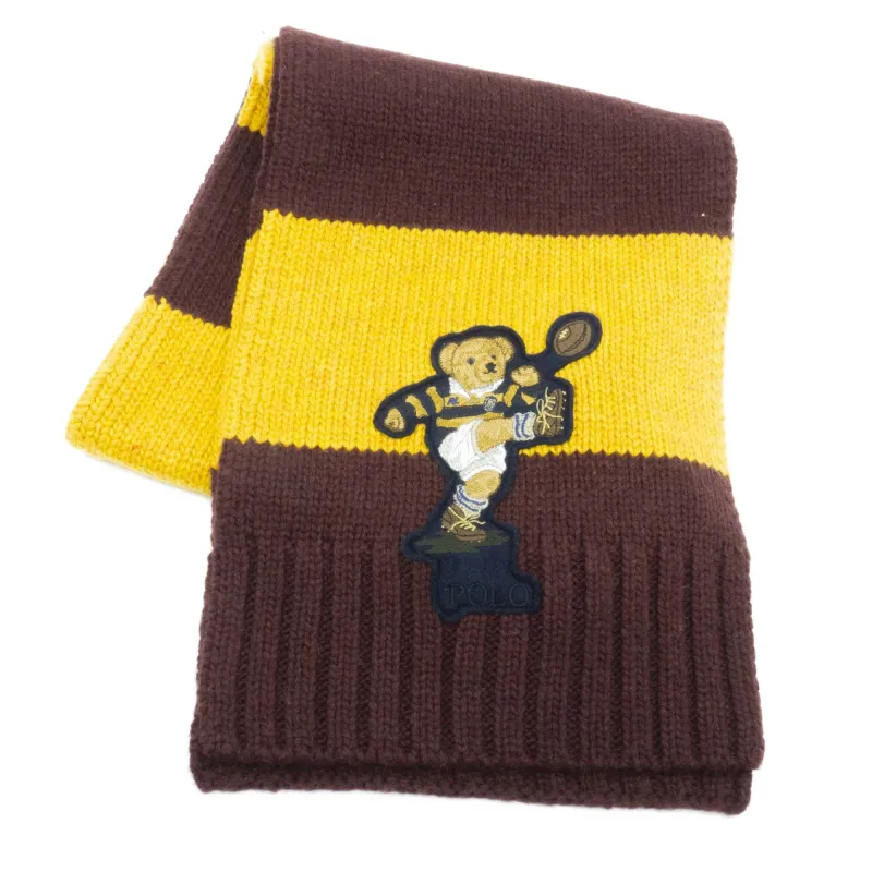 Men's Polo Ralph Lauren Colorblock Rugby Bear Scarf (Kicker) sold by Zulily