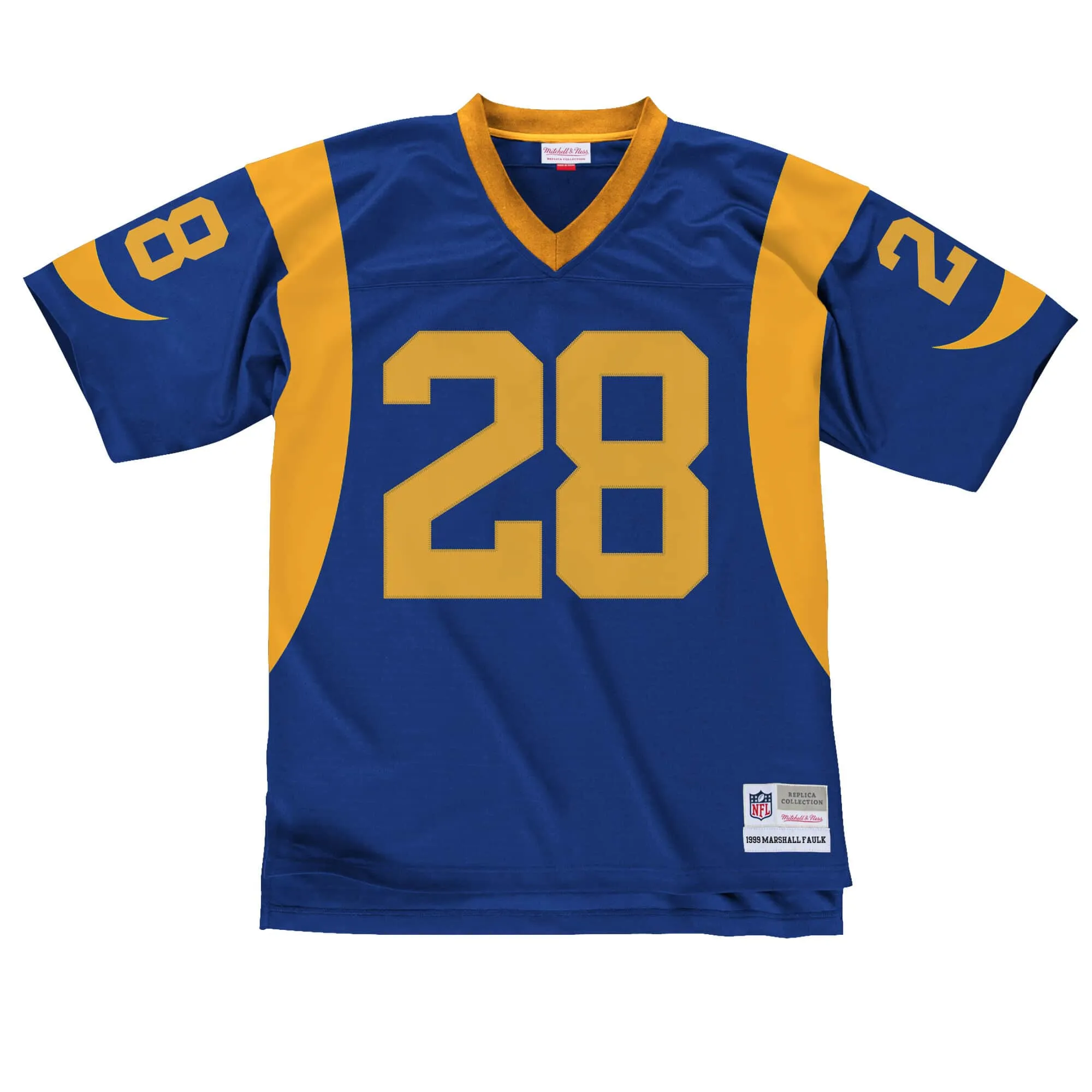 Men's Mitchell & Ness NFL Legacy Jersey Rams 1999 Marshall Faulk sold by Zulily
