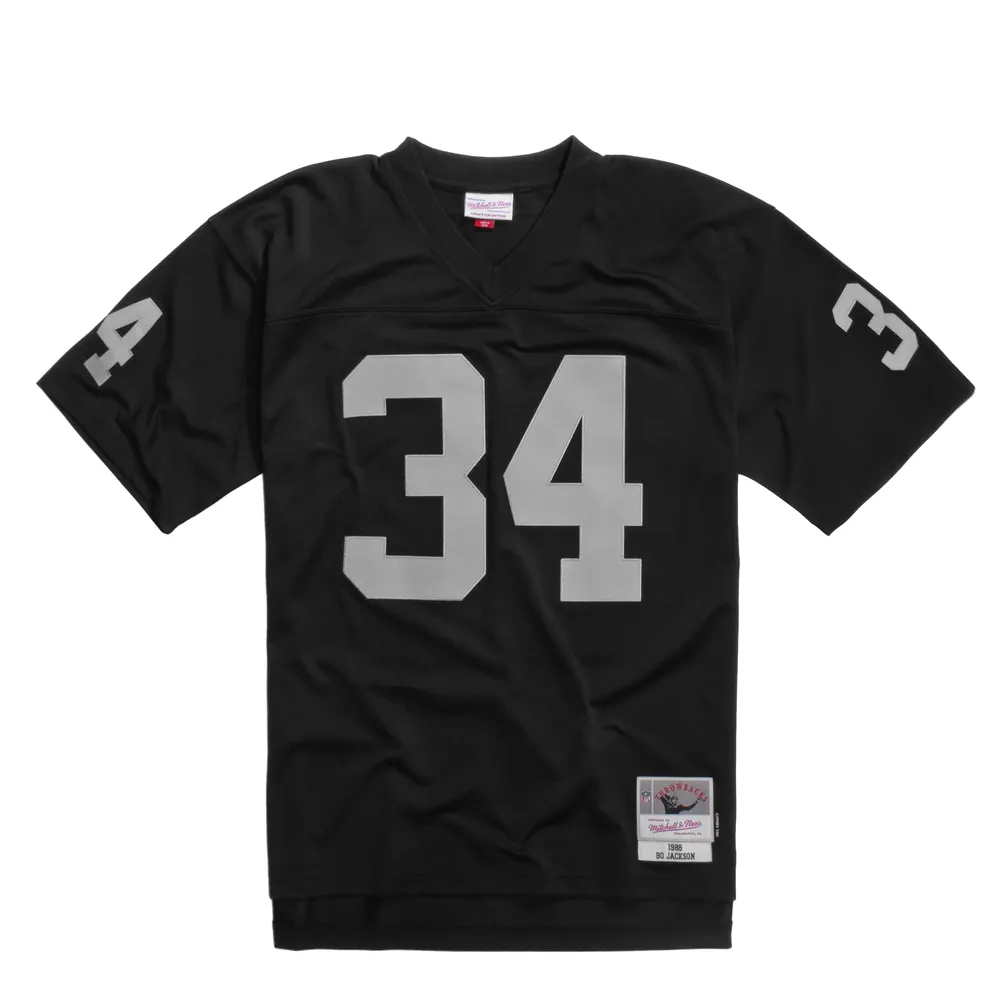 Men's Mitchell & Ness NFL Legacy Jersey Oakland Raiders 88 Bo Jackson sold by Zulily