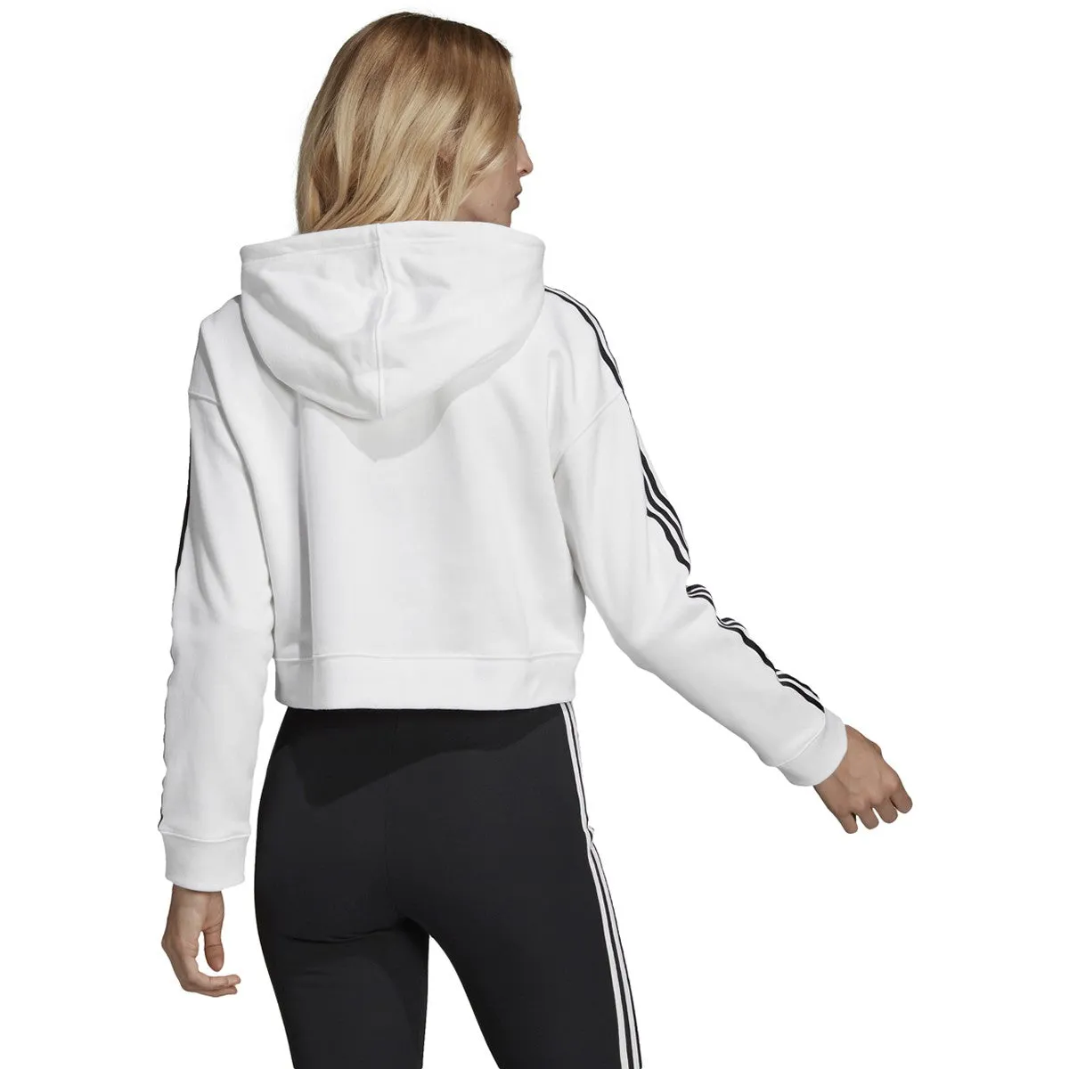 Women's adidas Cropped Hoodie sold by Zulily product image thumbnail 2