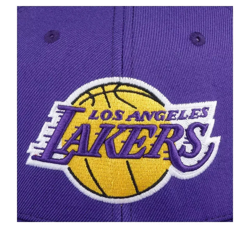 Men's Mitchell & Ness NBA Core Basic Snapback Lakers - Purple sold by Zulily product image thumbnail 5