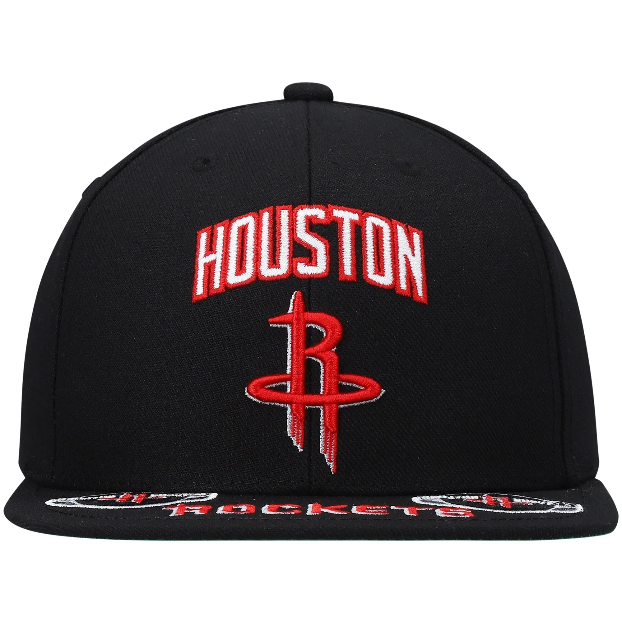 Men's Mitchell & Ness NBA Front Loaded Snapback Rockets - Black sold by Zulily product image thumbnail 2