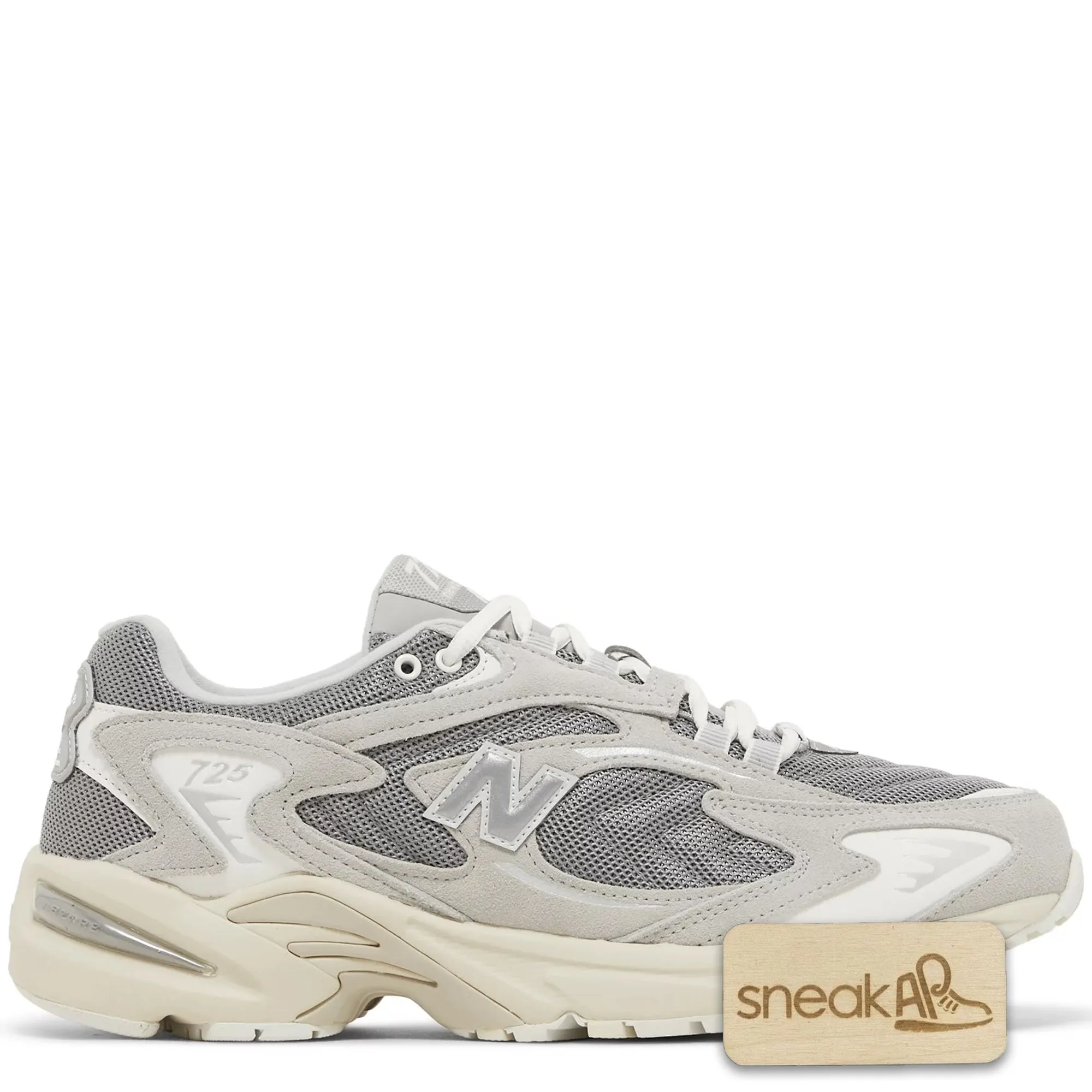 Men's New Balance 725 'Light Grey' sold by Zulily