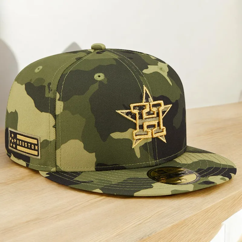 Men's New Era MLB 2022 Houston Astros Armed Forces Date 5950 sold by Zulily