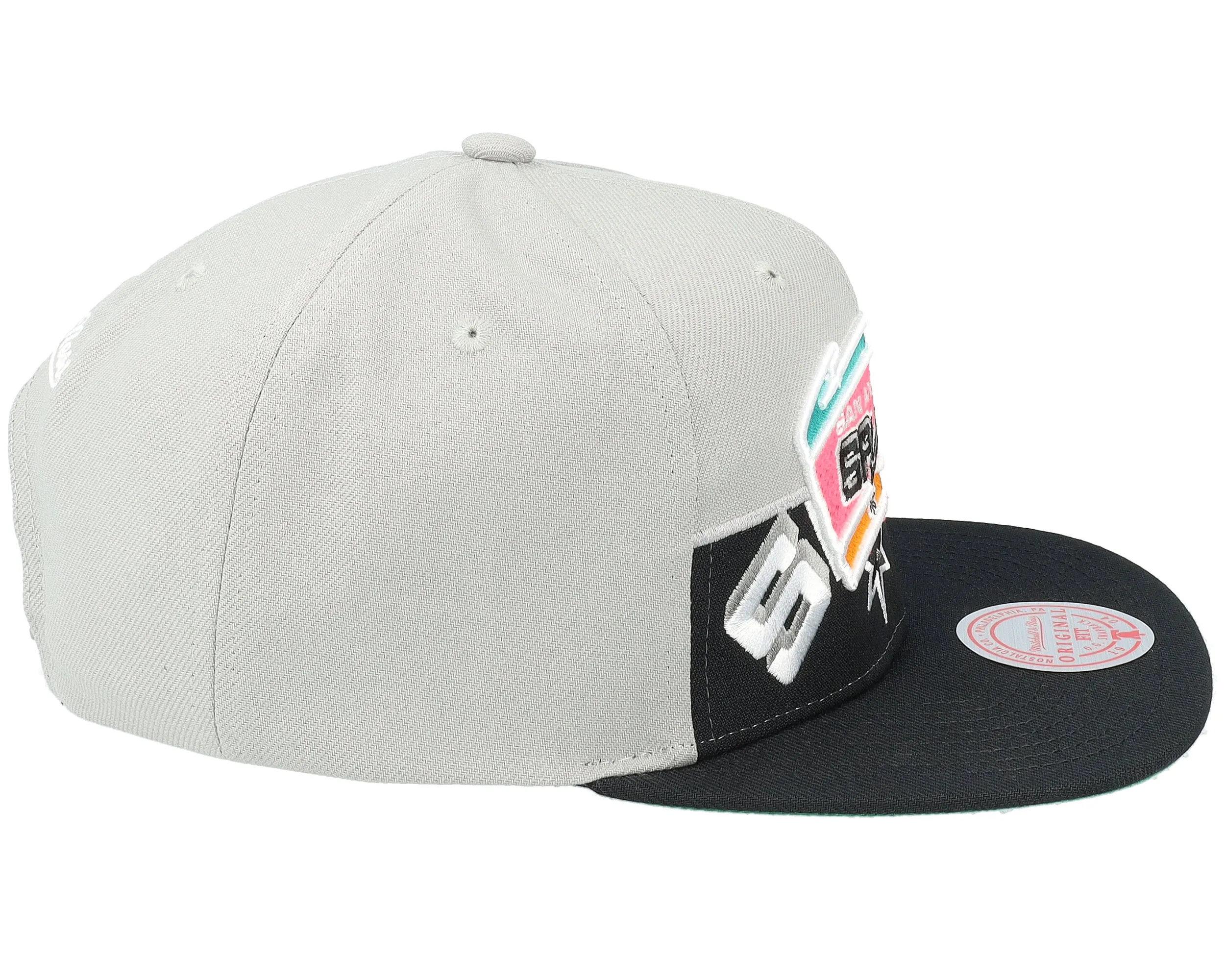 Men's Mitchell & Ness NBA Half N Half Snapback Hwc Spurs sold by Zulily product image thumbnail 4