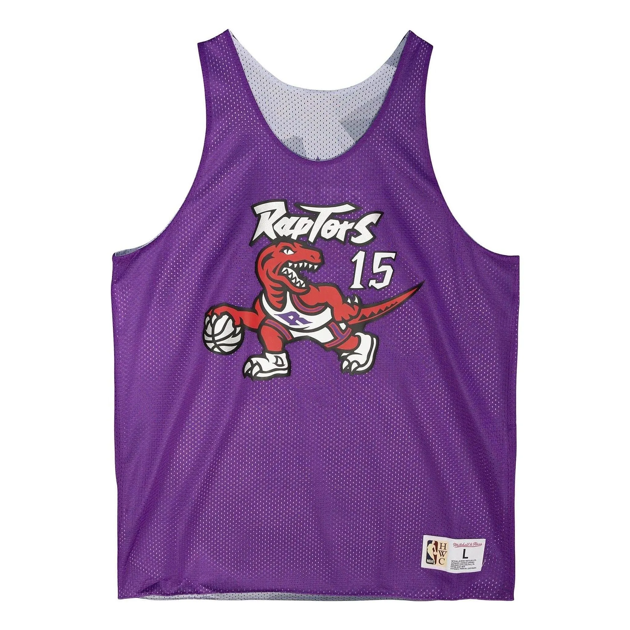 Men's Mitchell & Ness Reversible Mesh Tank Raptors Vince Carter sold by Zulily