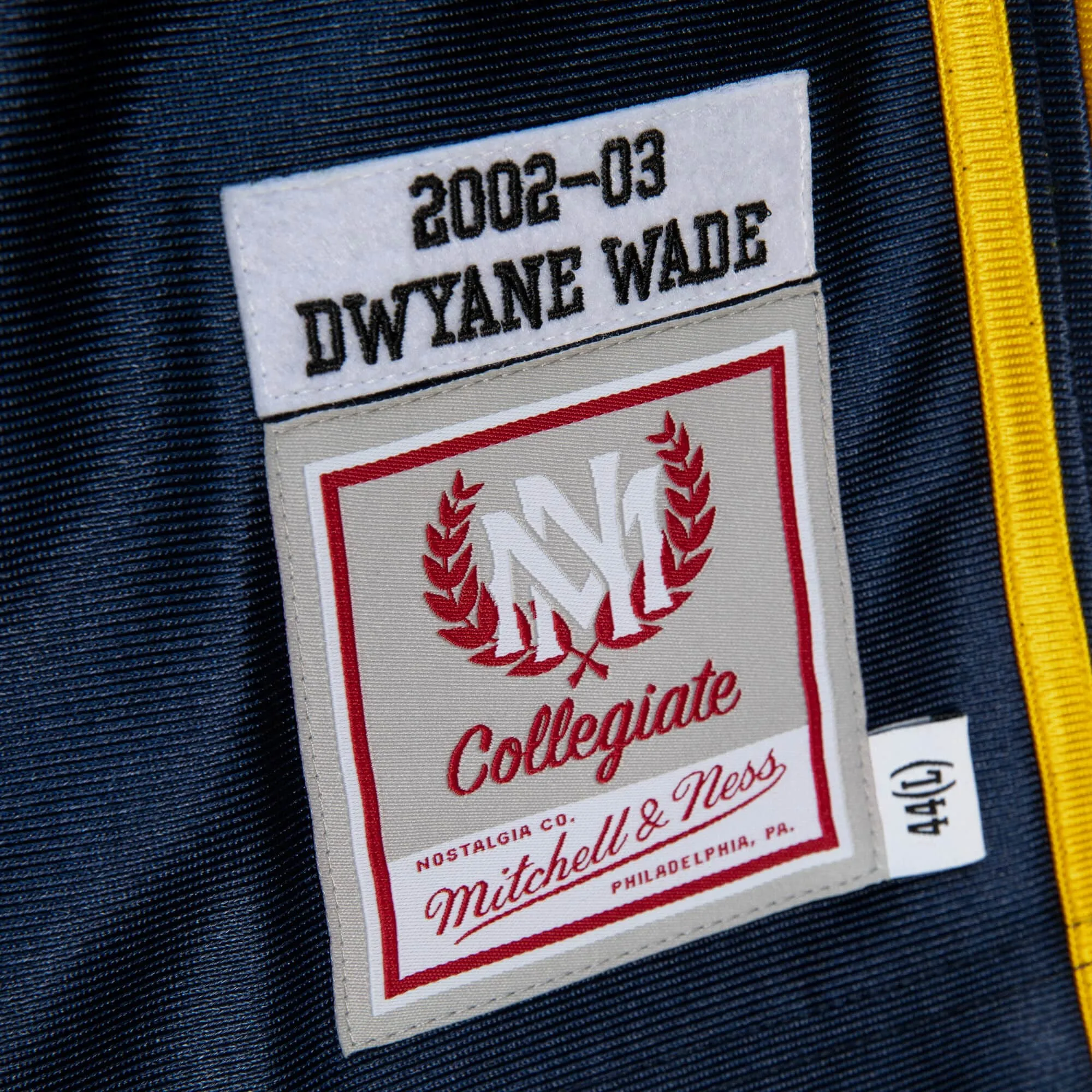 Mitchell & Ness Ncaa Dark Jersey Marquette 2002 Dwyane Wade sold by Zulily product image thumbnail 4
