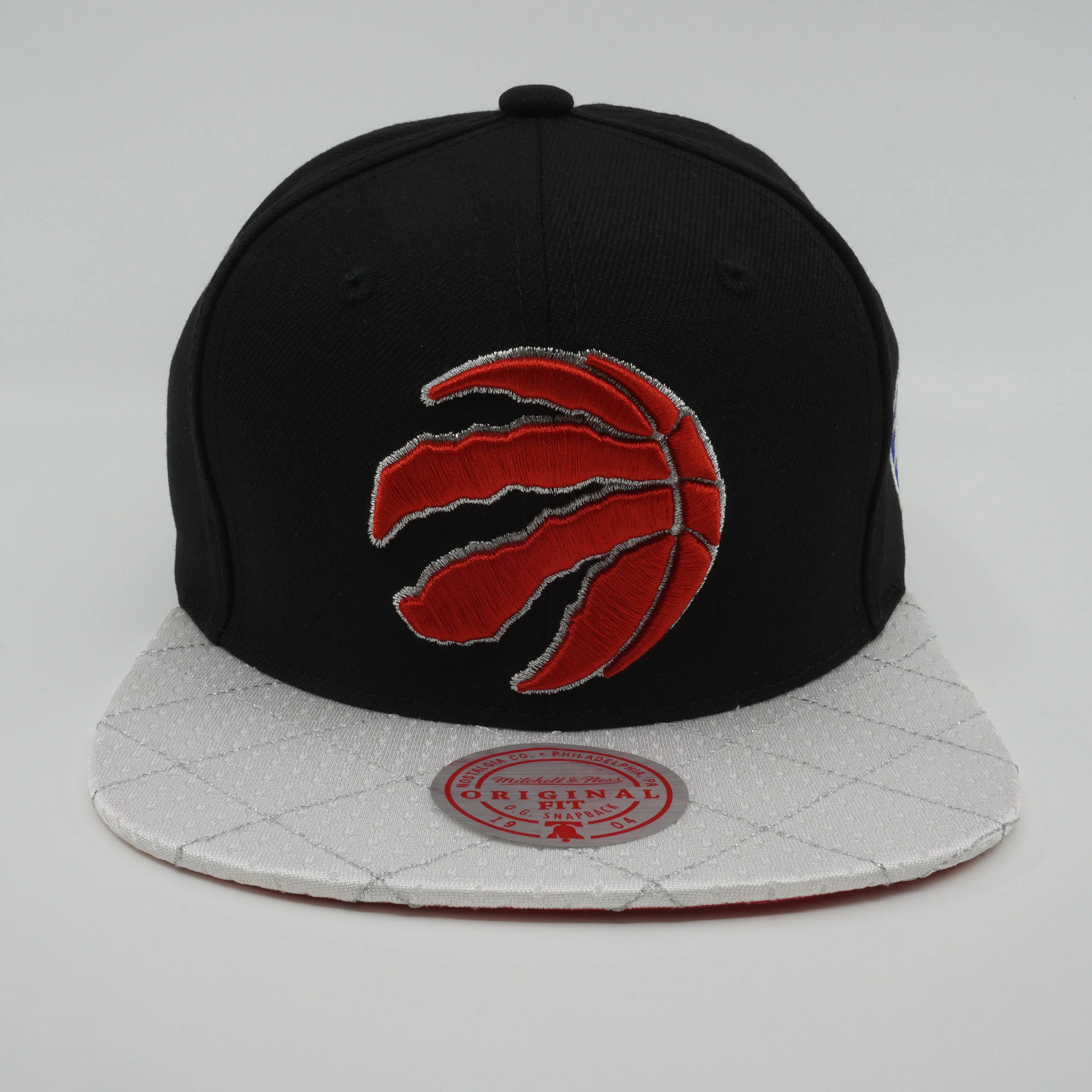 Men's Mitchell & Ness NBA 75Th Platinum Snapback Raptors - Black sold by Zulily product image thumbnail 2