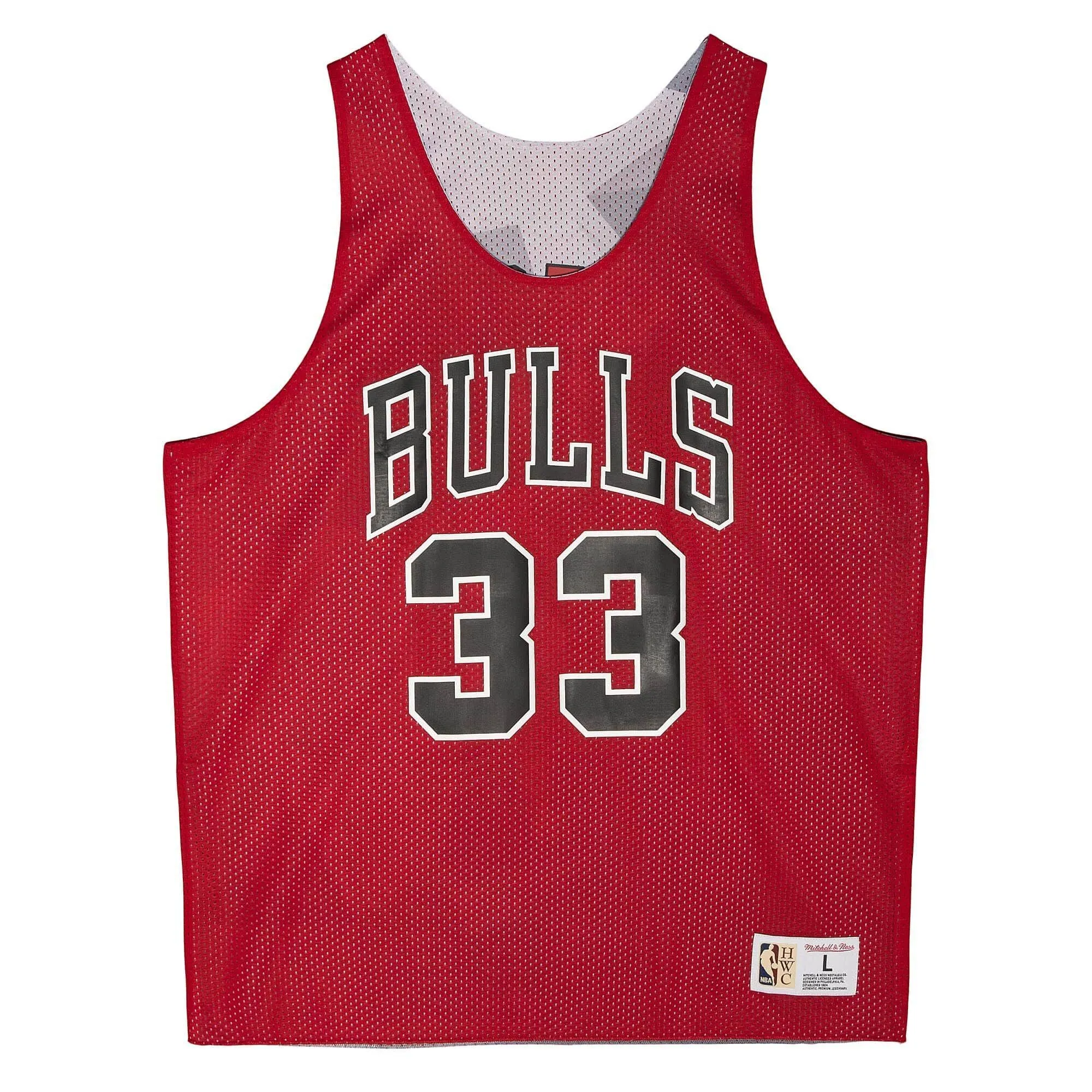 Men's Mitchell & Ness Reversible Mesh Tank Bulls Scottie Pippen sold by Zulily
