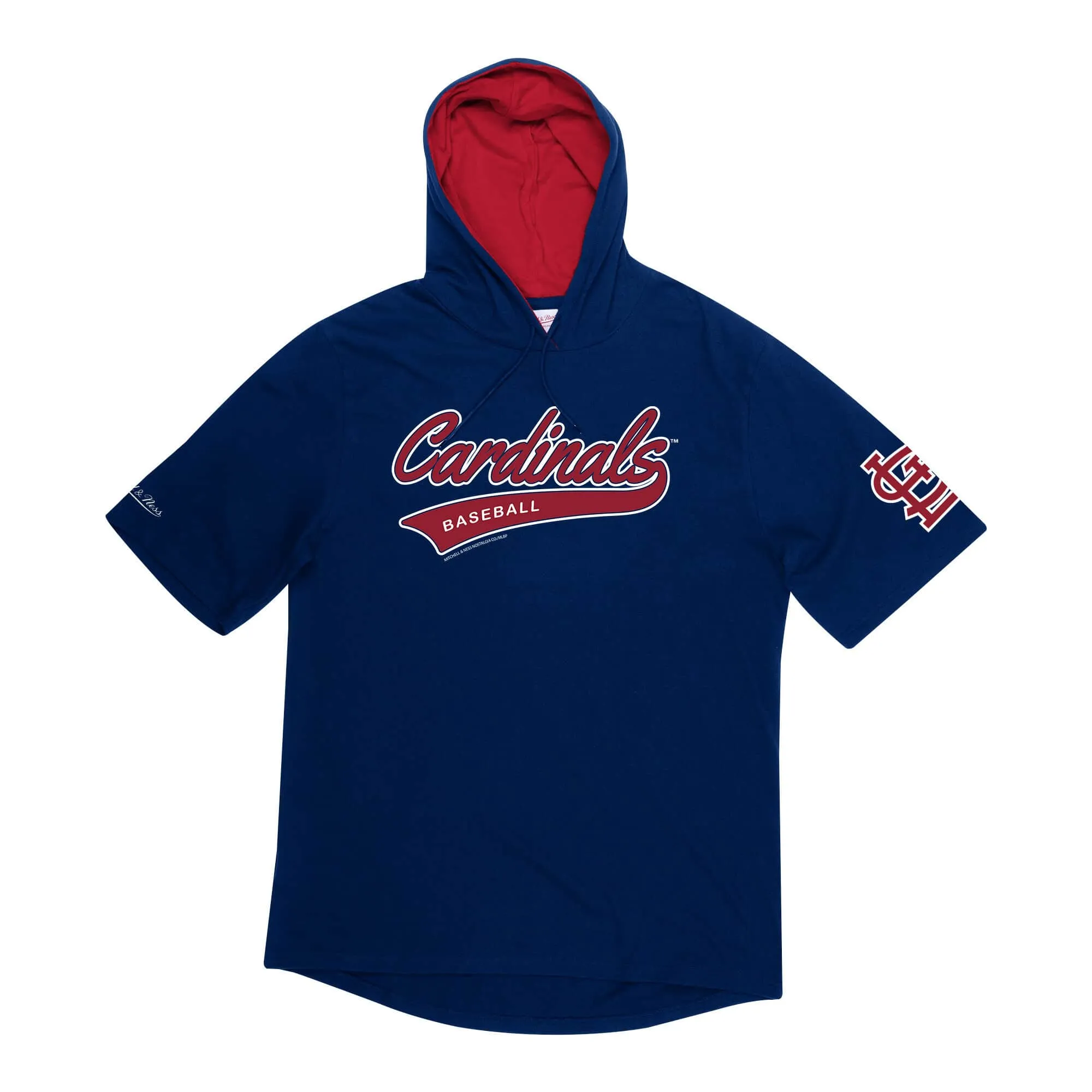 Men's Mitchell & Ness MLB Short Sleeve Hoody St. Louis Cardinals sold by Zulily
