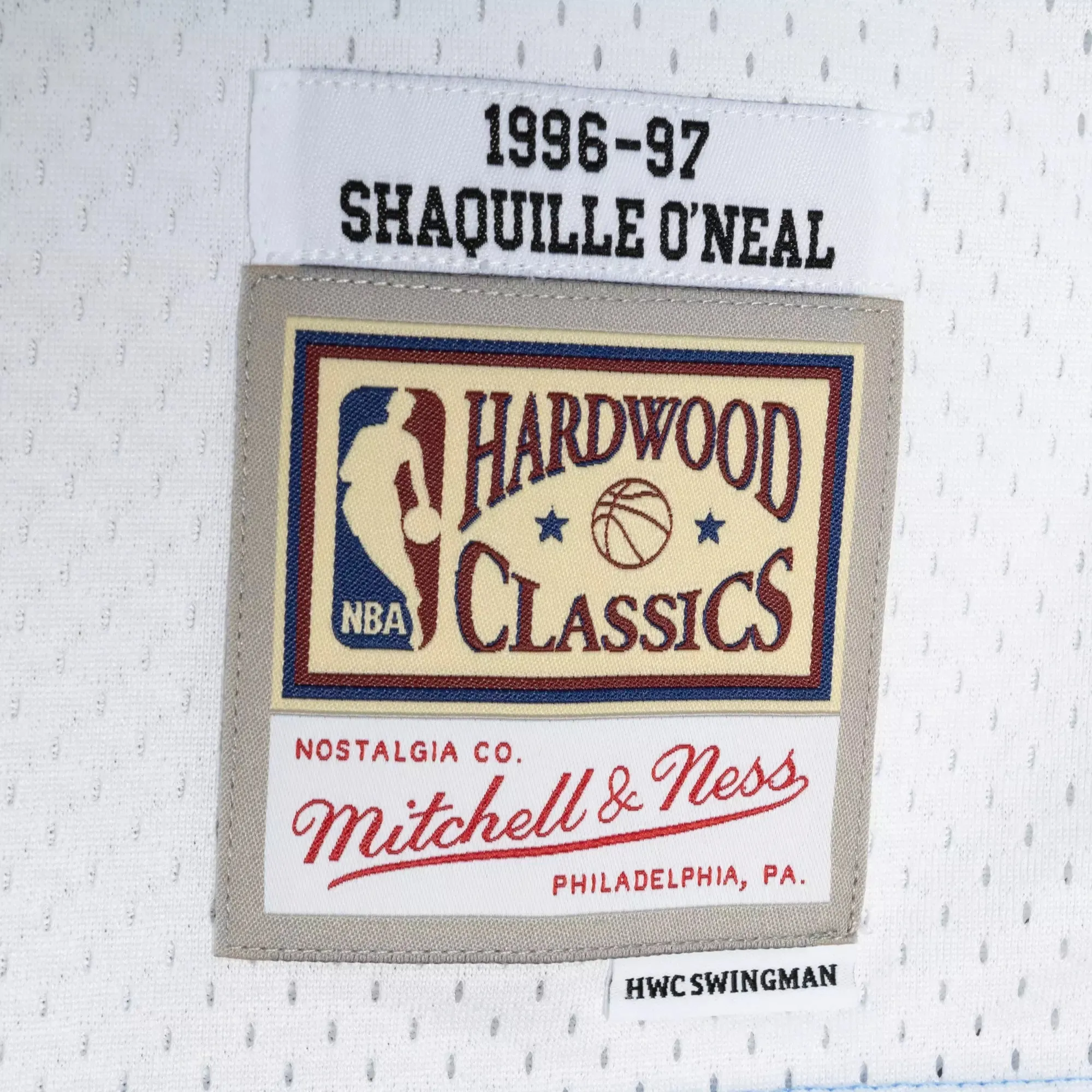 Mitchell & Ness NBA Split Swingman Jersey La Lakers 1996 Shaquille O'Neal sold by Zulily product image thumbnail 4
