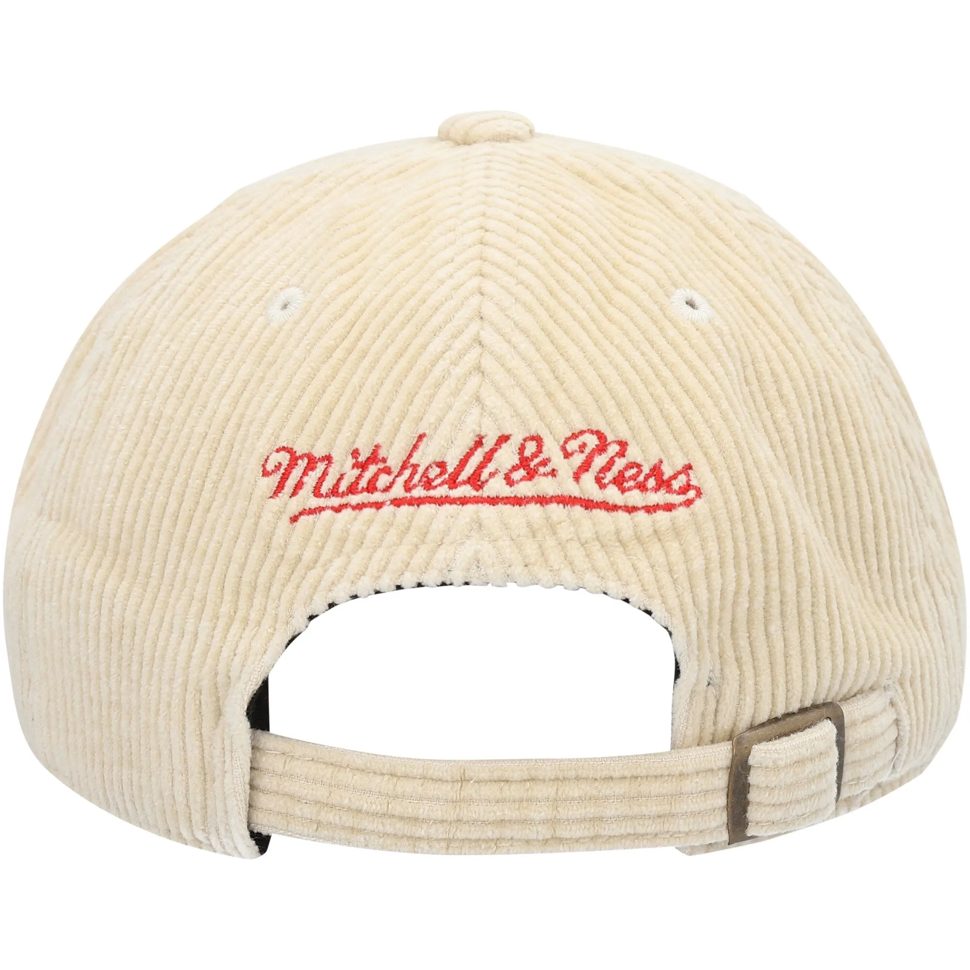 Men's Mitchell & Ness NBA 1985 World Champs Dad Strapback Hwc Lakers - Khaki sold by Zulily product image thumbnail 4