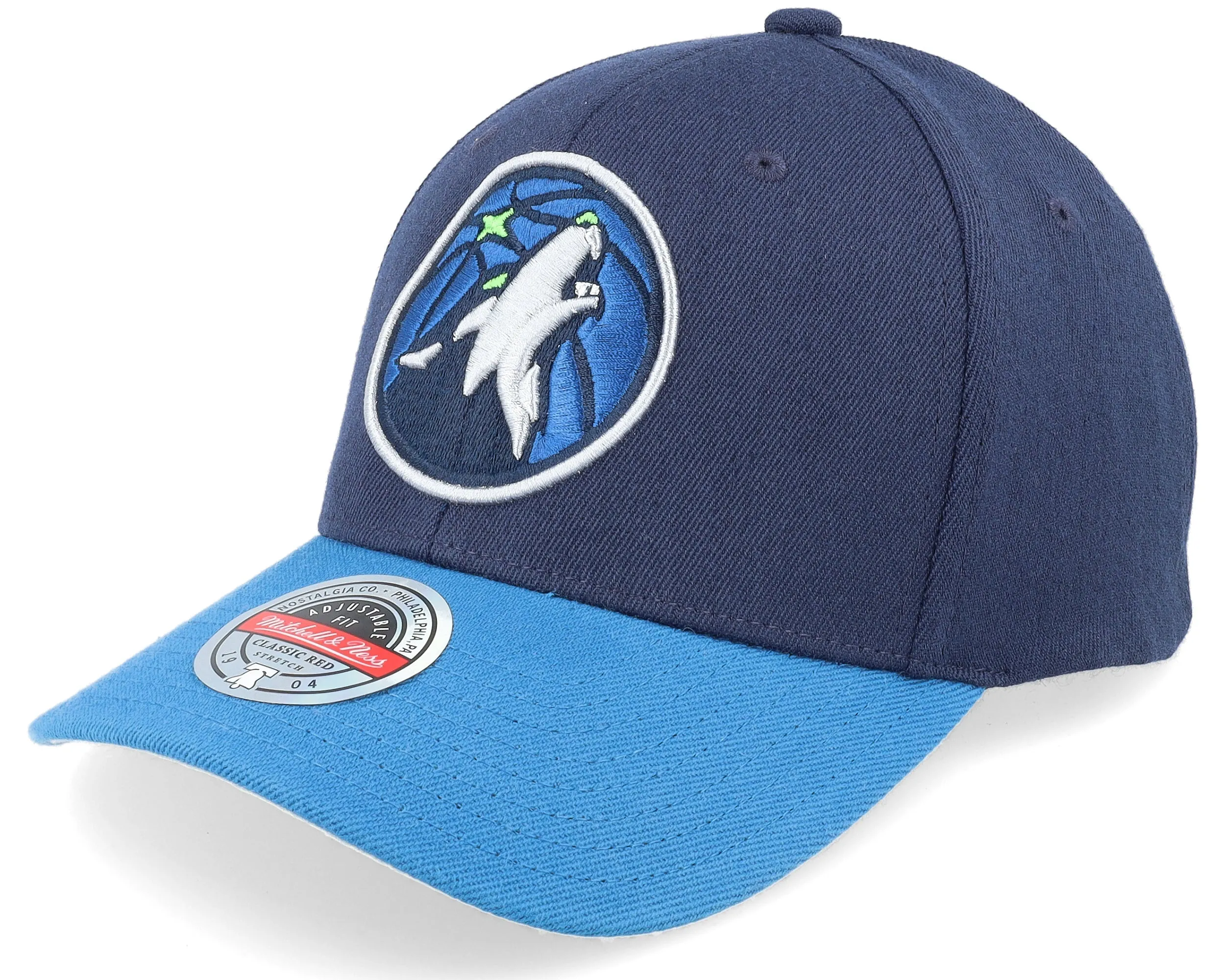 Men's Mitchell & Ness NBA Team 2 Tone 2.0 Stretch Snapback NBA Timberwolves sold by Zulily product image thumbnail 2