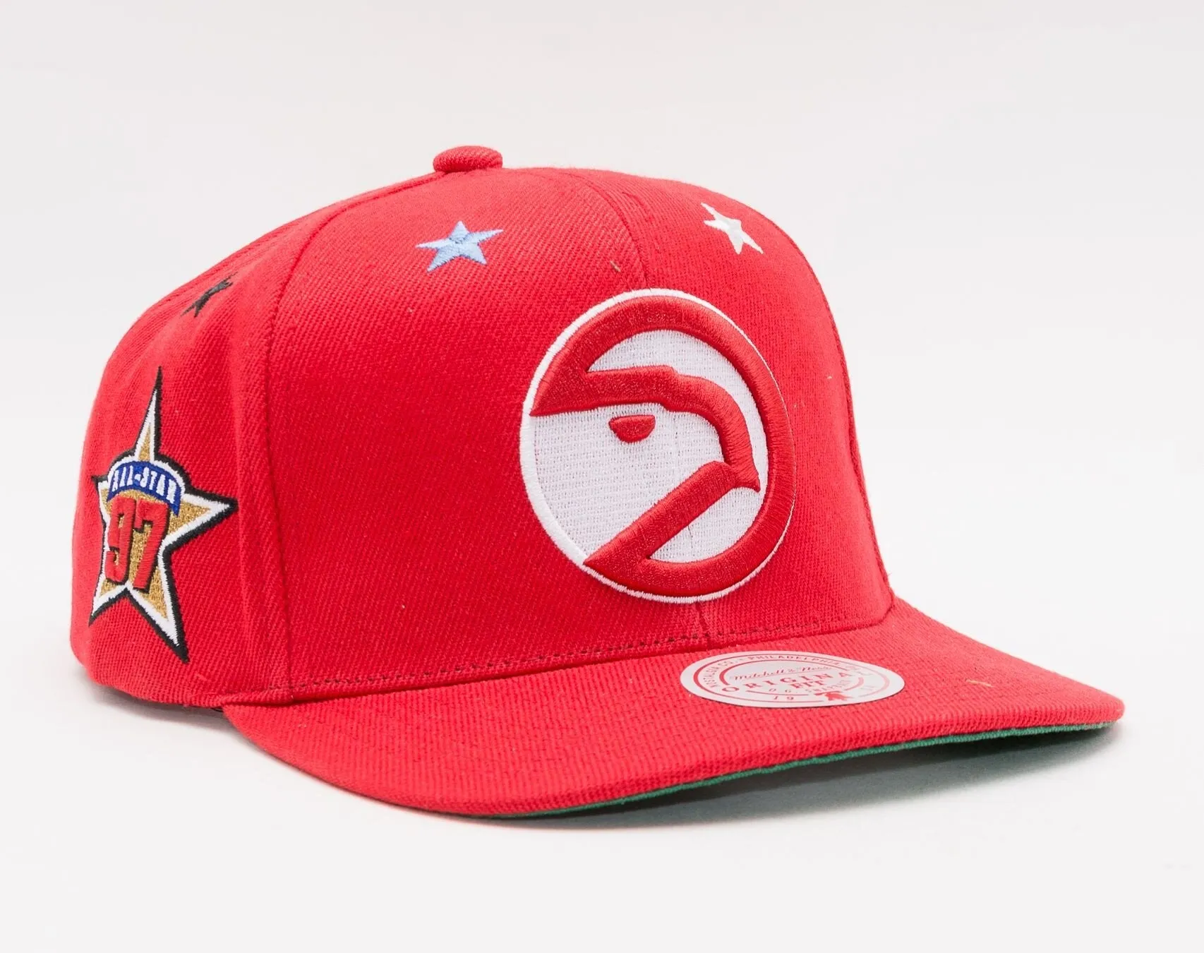Men's Mitchell & Ness NBA 1997 Top Star Snapback Hwc Hawks - Red sold by Zulily