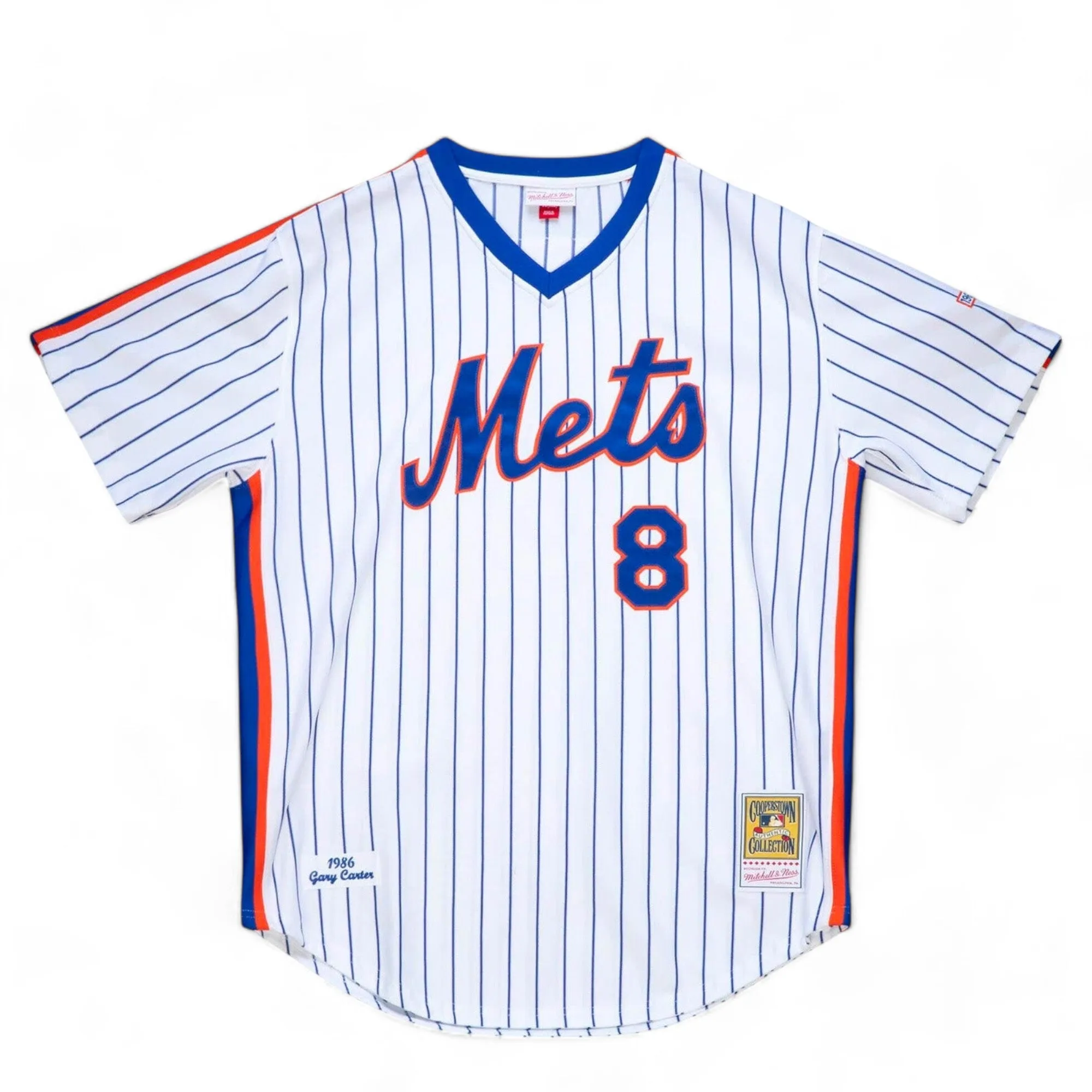 Men's Mitchell & Ness MLB Home Jersey Mets 1986 Gary Carter sold by Zulily