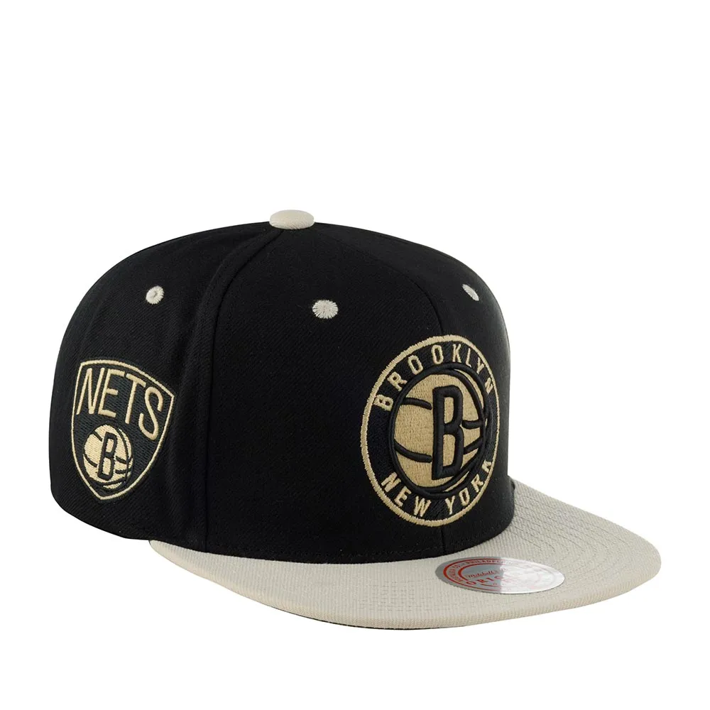 Men's Mitchell & Ness NBA Pin Drop Snapback Nets - Black sold by Zulily product image thumbnail 2