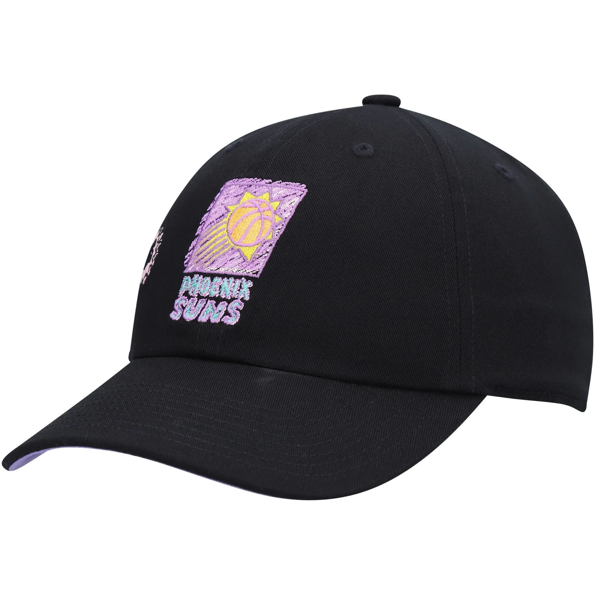 Men's Mitchell & Ness NBA Sidewalk Sketch Strapback Hwc Suns sold by Zulily