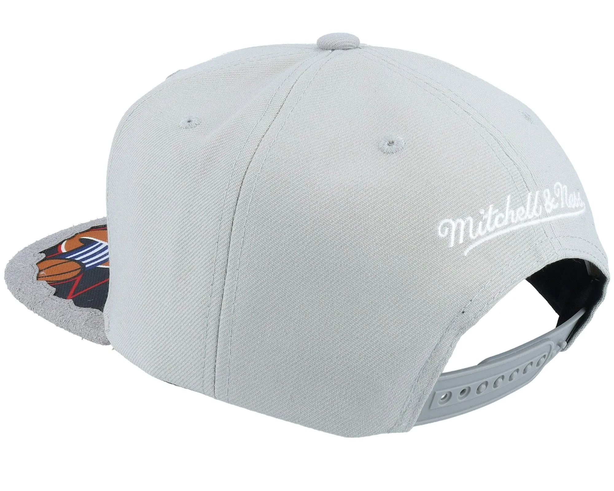 Men's Mitchell & Ness NBA Munch Time Snapback Hwc 76Ers - Grey sold by Zulily product image thumbnail 4