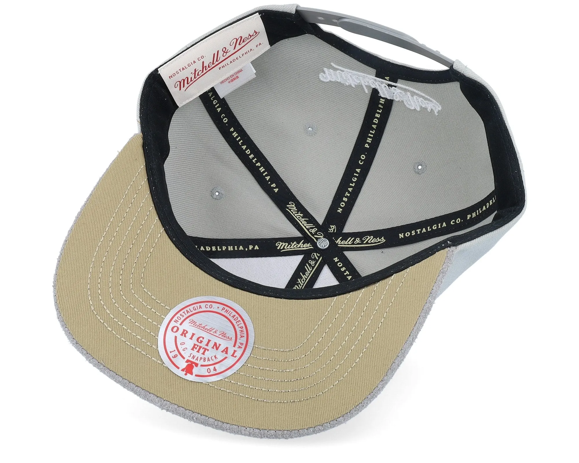 Men's Mitchell & Ness NBA Munch Time Snapback Hwc 76Ers - Grey sold by Zulily product image thumbnail 5
