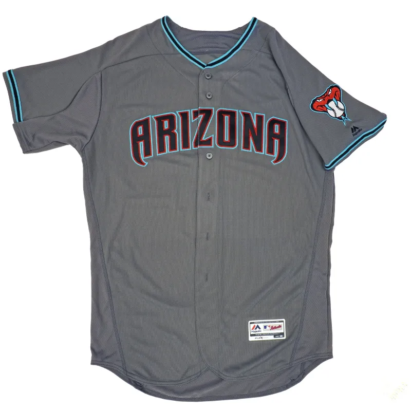 Men's MLB Arizona Diamondbacks Authentic On Field Flex Base Jersey - Gray Alt sold by Zulily