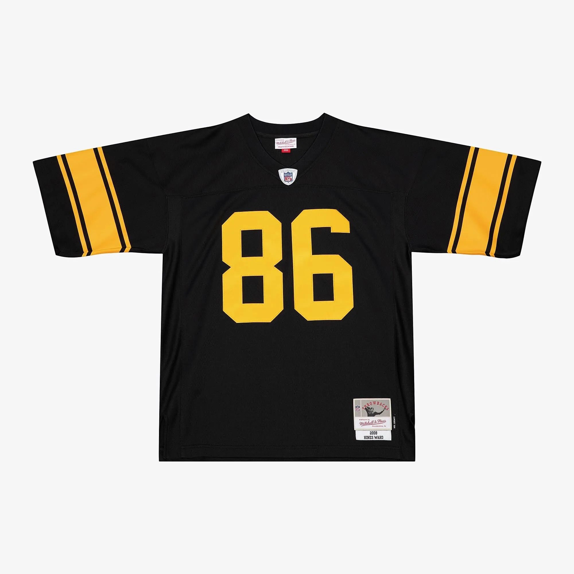 Men's Mitchell & Ness NFL Alternate Jersey Steelers 2008 Hines Ward sold by Zulily