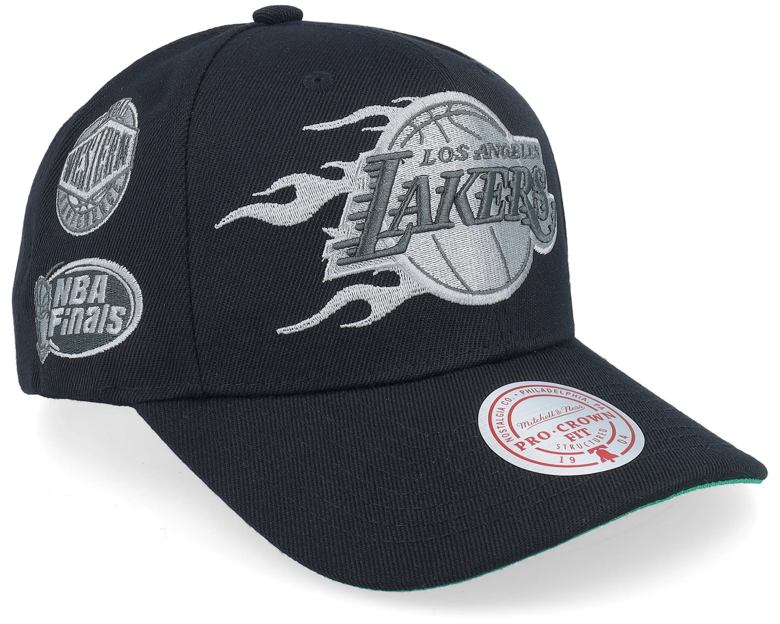 Men's Mitchell & Ness NBA Beautiful Chaos Pro Snapback Lakers sold by Zulily