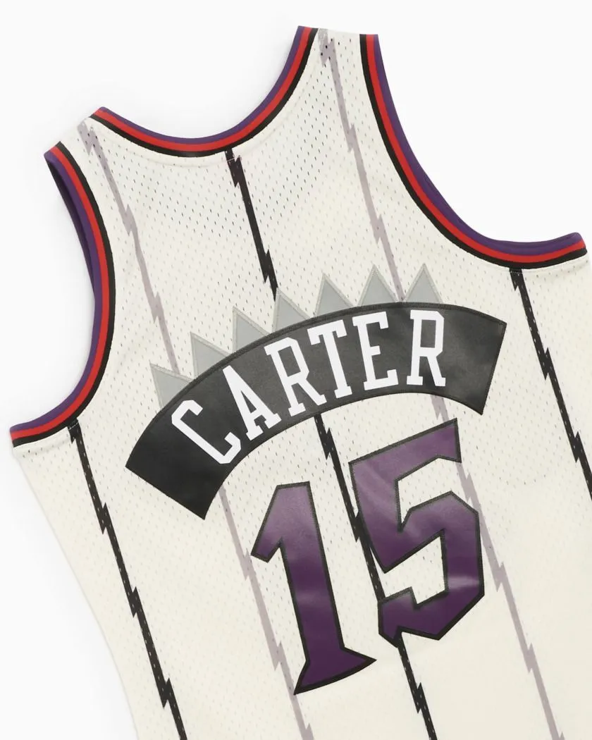 Men's Mitchell & Ness Cream Team Color Swingman Jersey Raptors 1998 Vince Carter sold by Zulily product image thumbnail 2